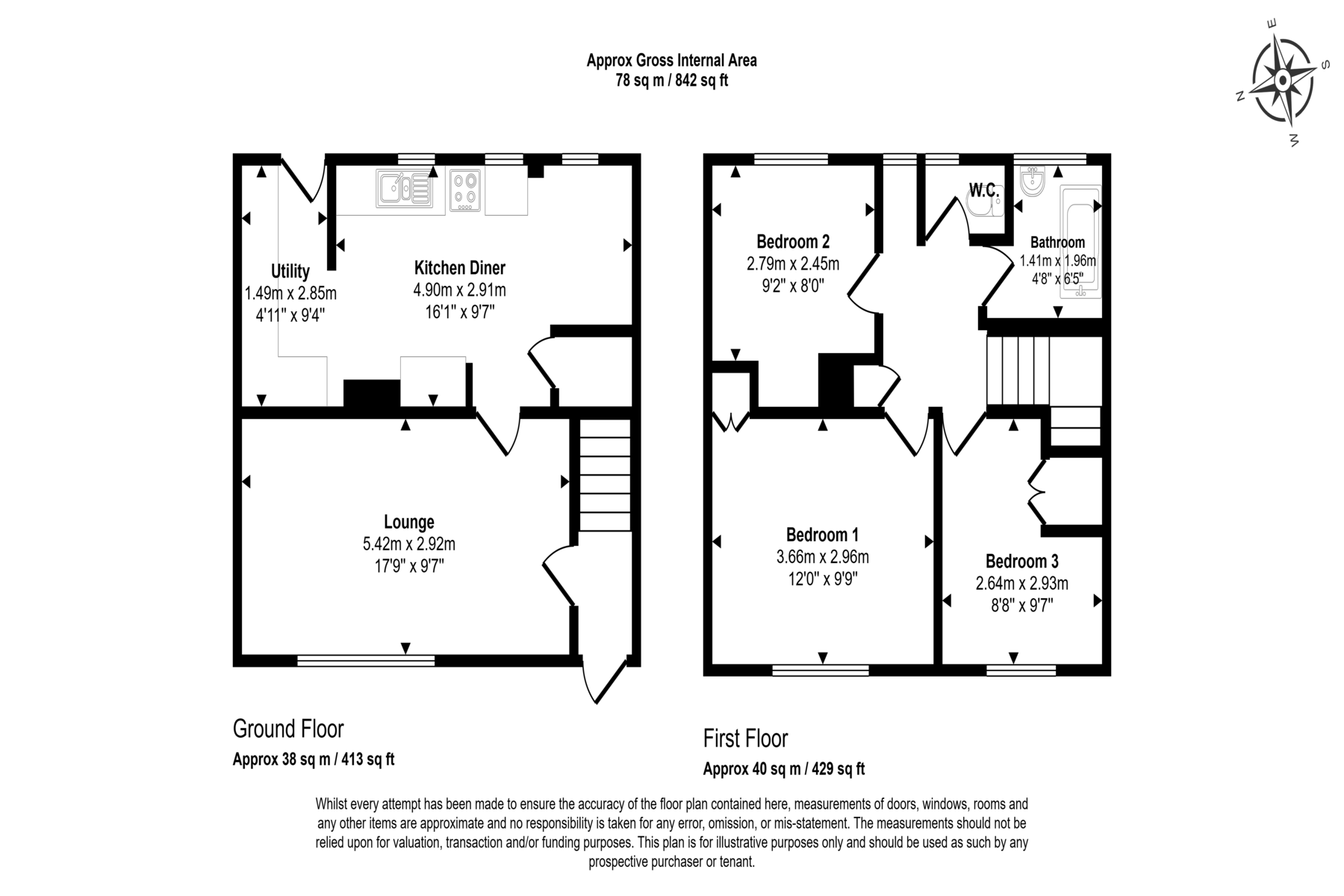 35, Chesswick Crescent Keadby, Scunthorpe floorplan