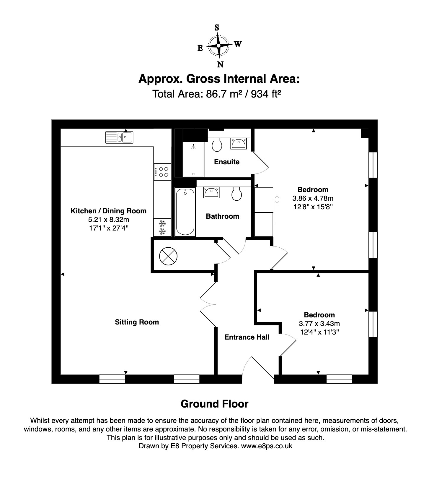 123a Peacock House,, Baynhams Drive, Oxford floorplan