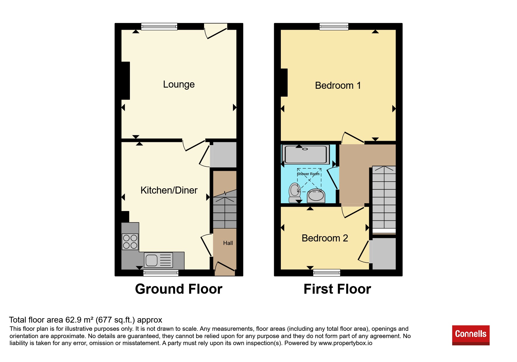 8, Chapel Lane, Telford floorplan