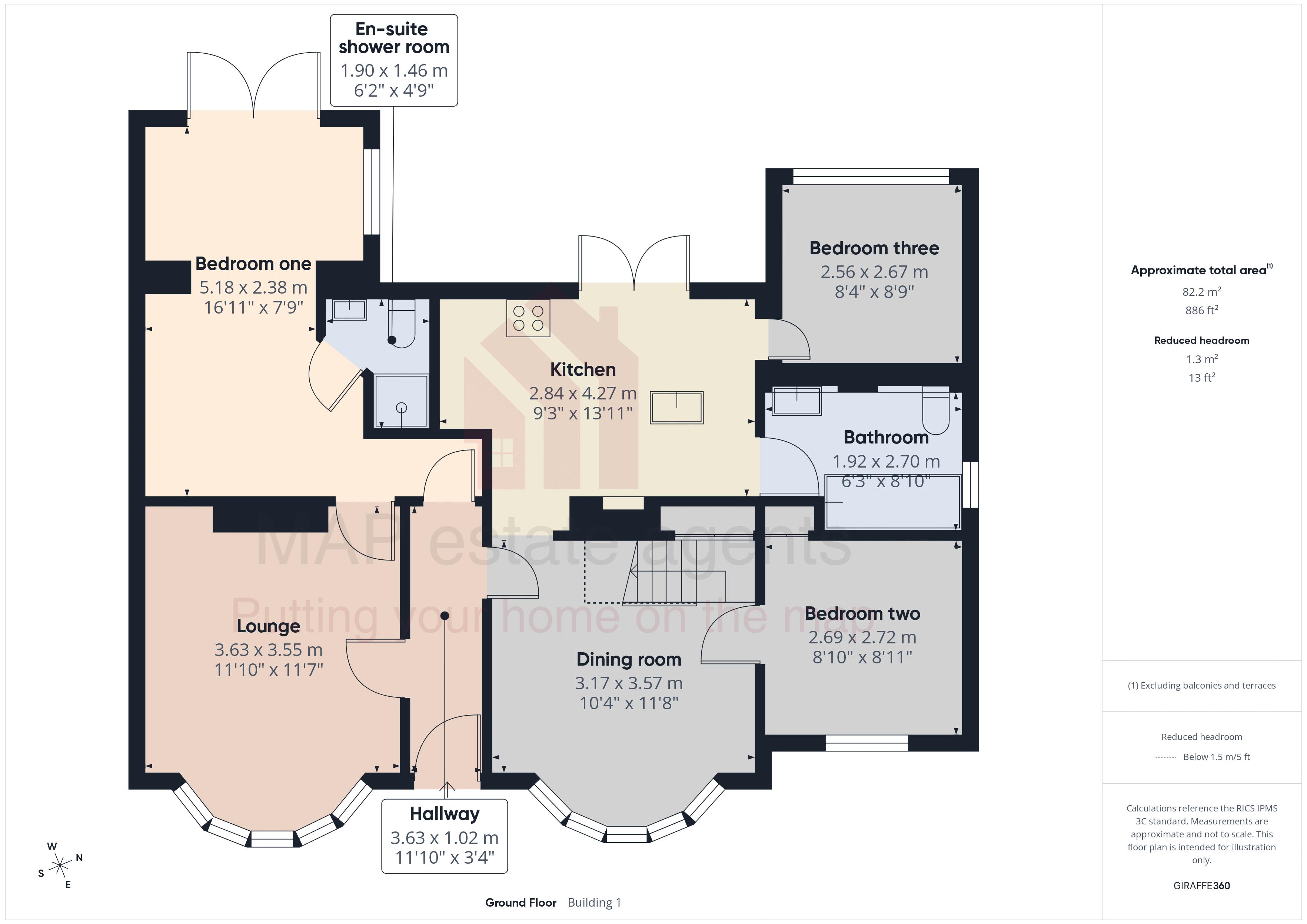 Fourwinds, St Agnes floorplan