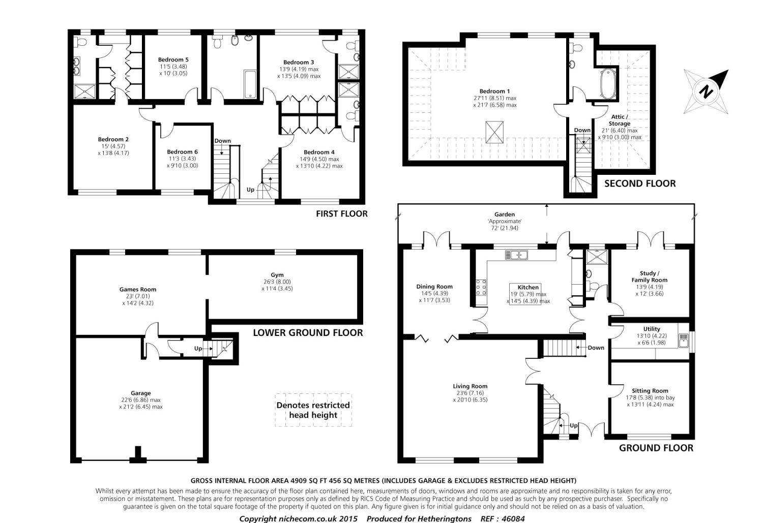 6 Bedrooms Detached house for sale in Princes Avenue, Woodford Green IG8