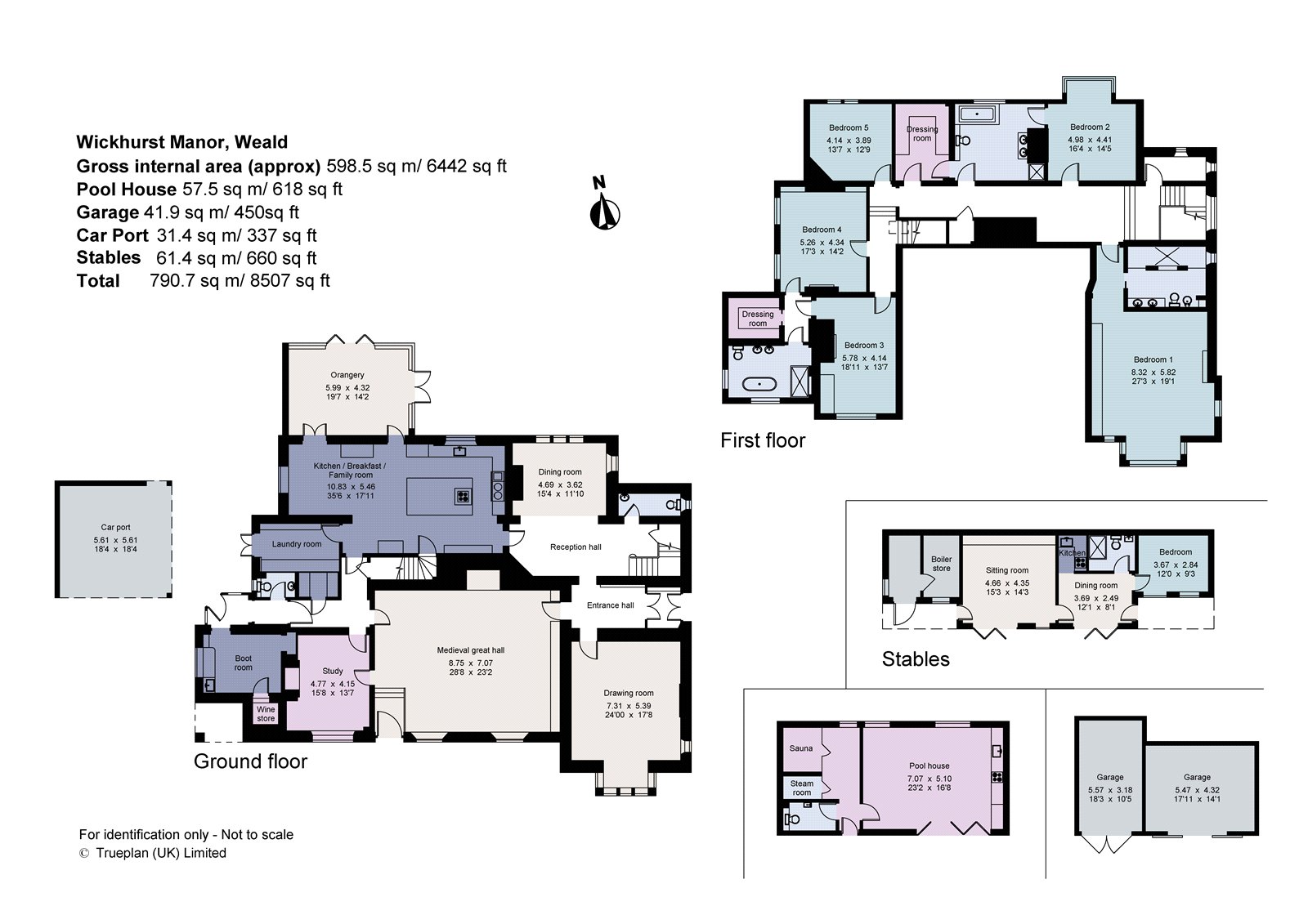 Wickhurst Manor,, Wickhurst Road, Sevenoaks floorplan