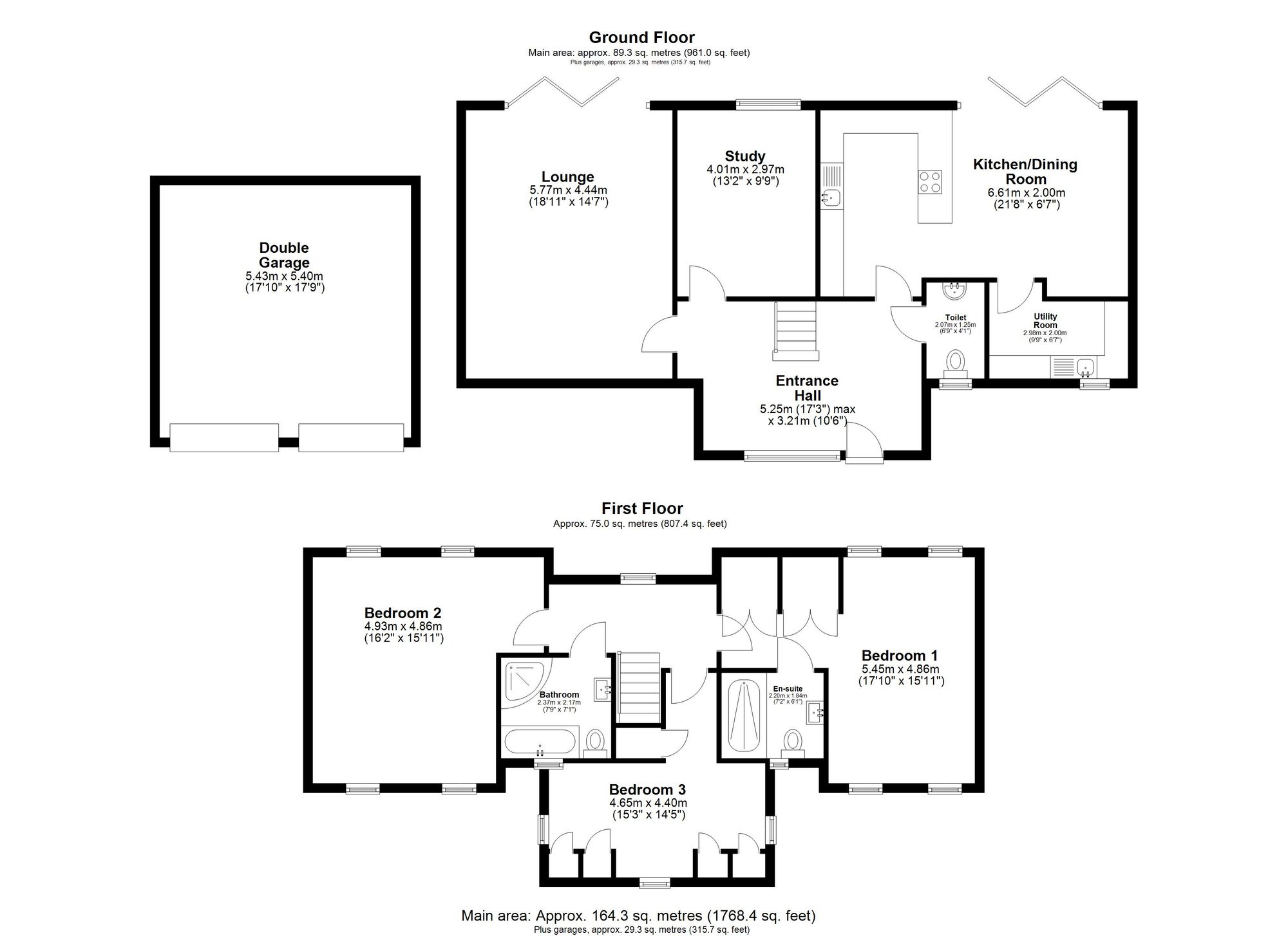 4 St. James Court, Royston floorplan