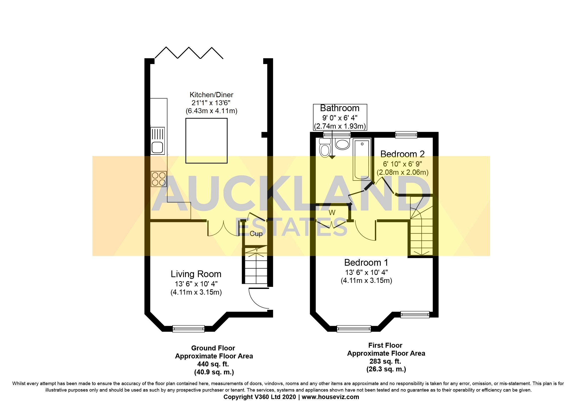 Borough Way, Potters Bar EN6, 2 bedroom end terrace house for sale