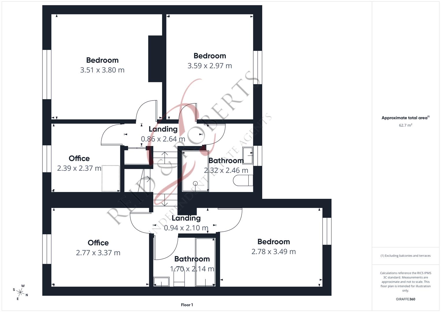 25, St. Cynfarchs Avenue, Wrexham floorplan