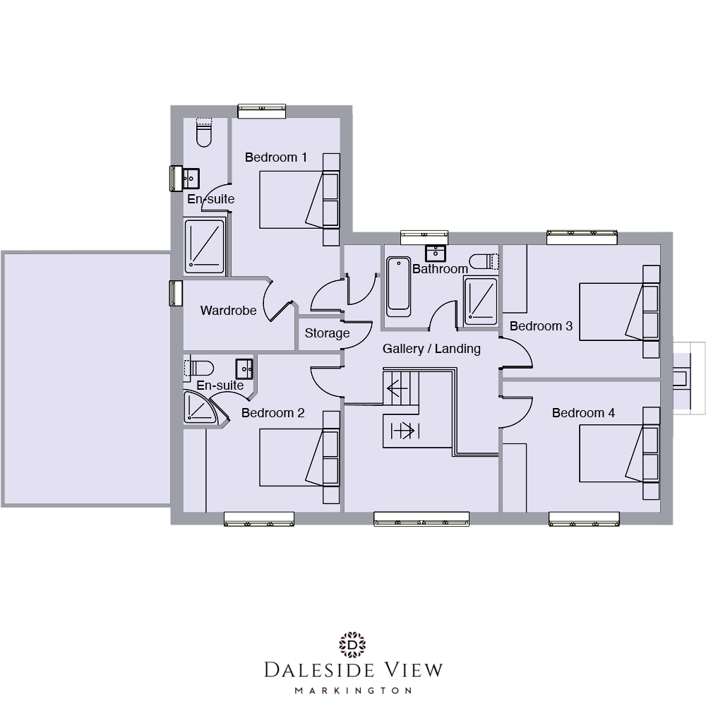 Plot 2, The Montrose, Daleside View, Markington HG3, 4 bedroom detached