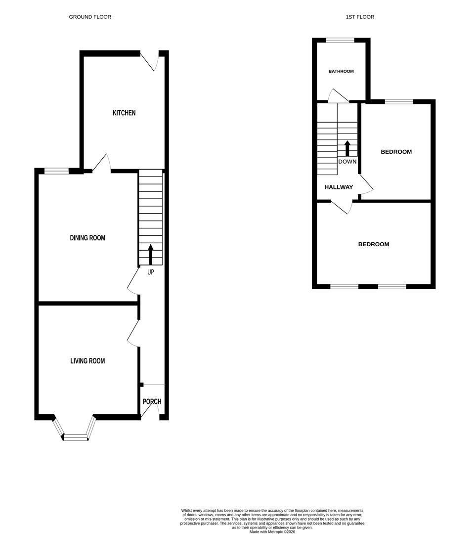 42, Percy Road, Hastings floorplan