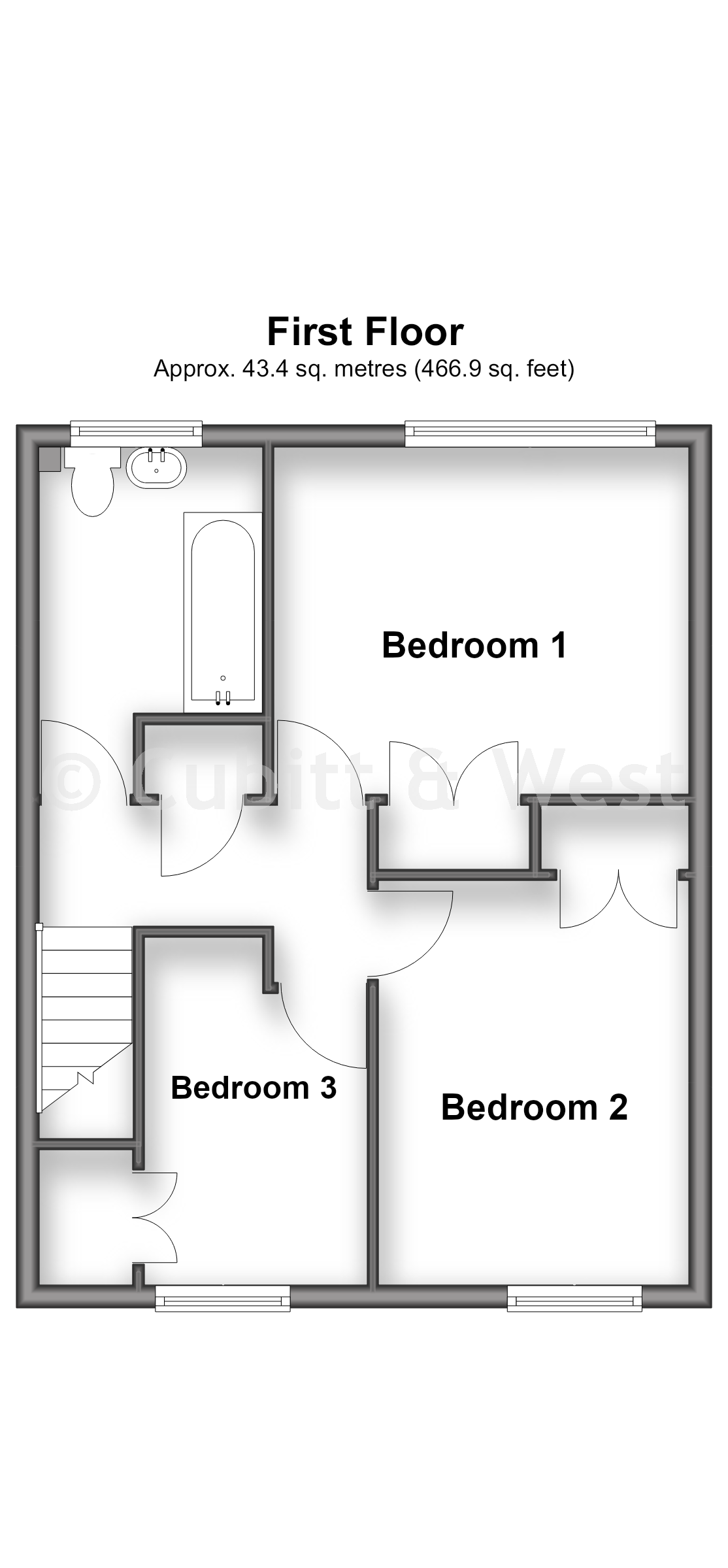 36, Burnham Drive, Reigate floorplan