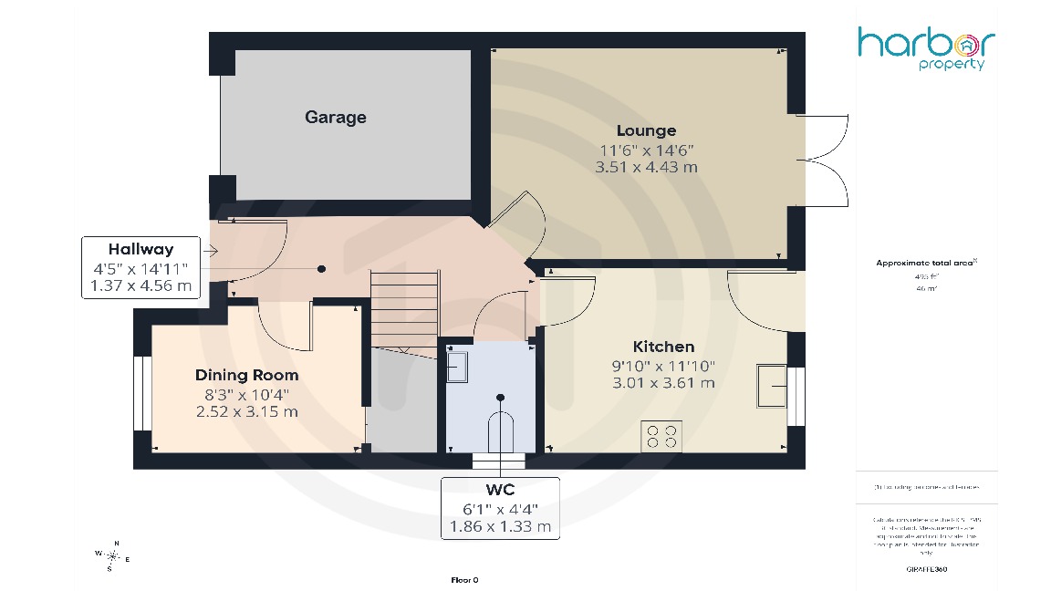 44 Kilgarth Drive, Uddingston, City Of Glasgow floorplan
