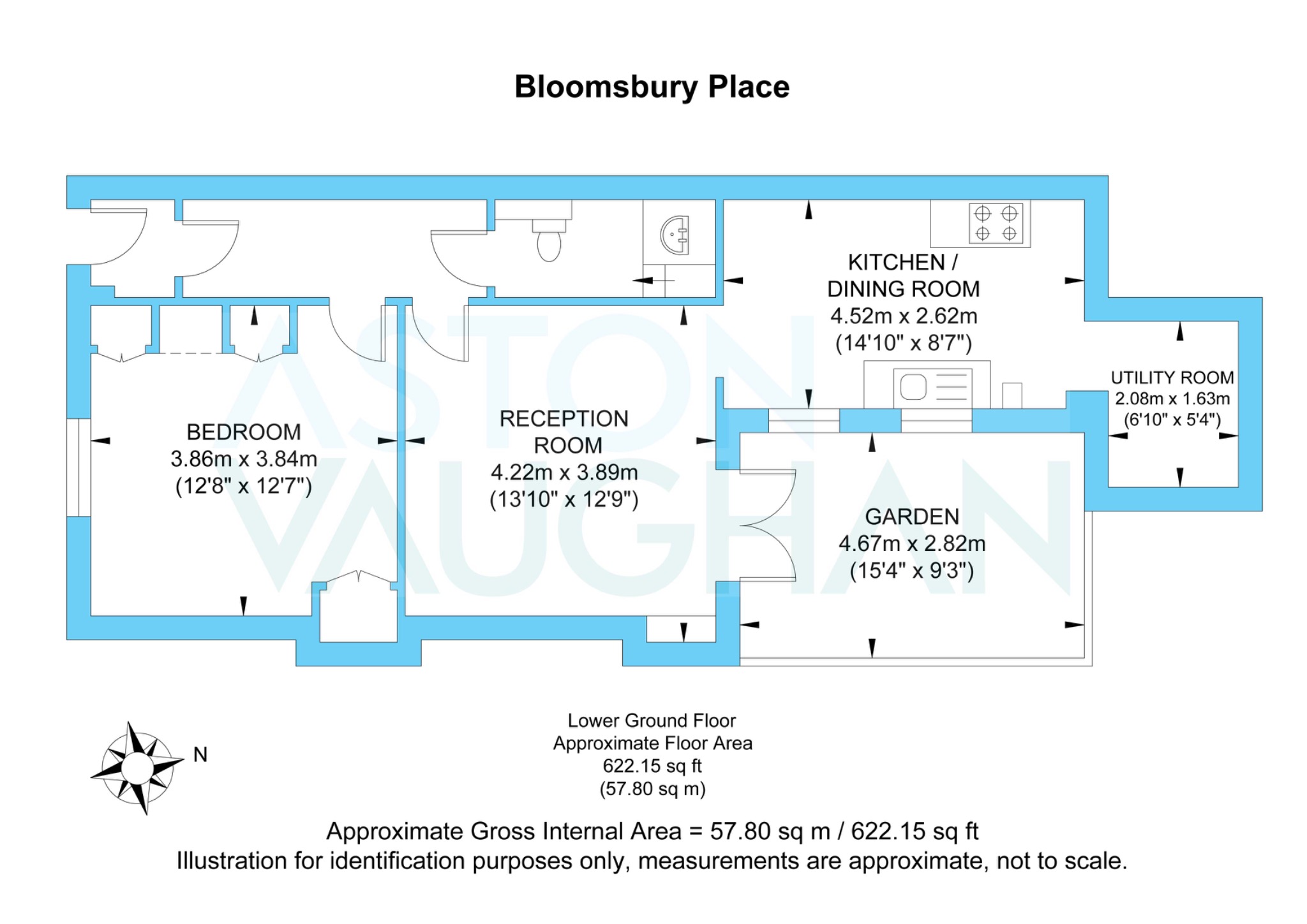 7 Bloomsbury Place, East Sussex floorplan