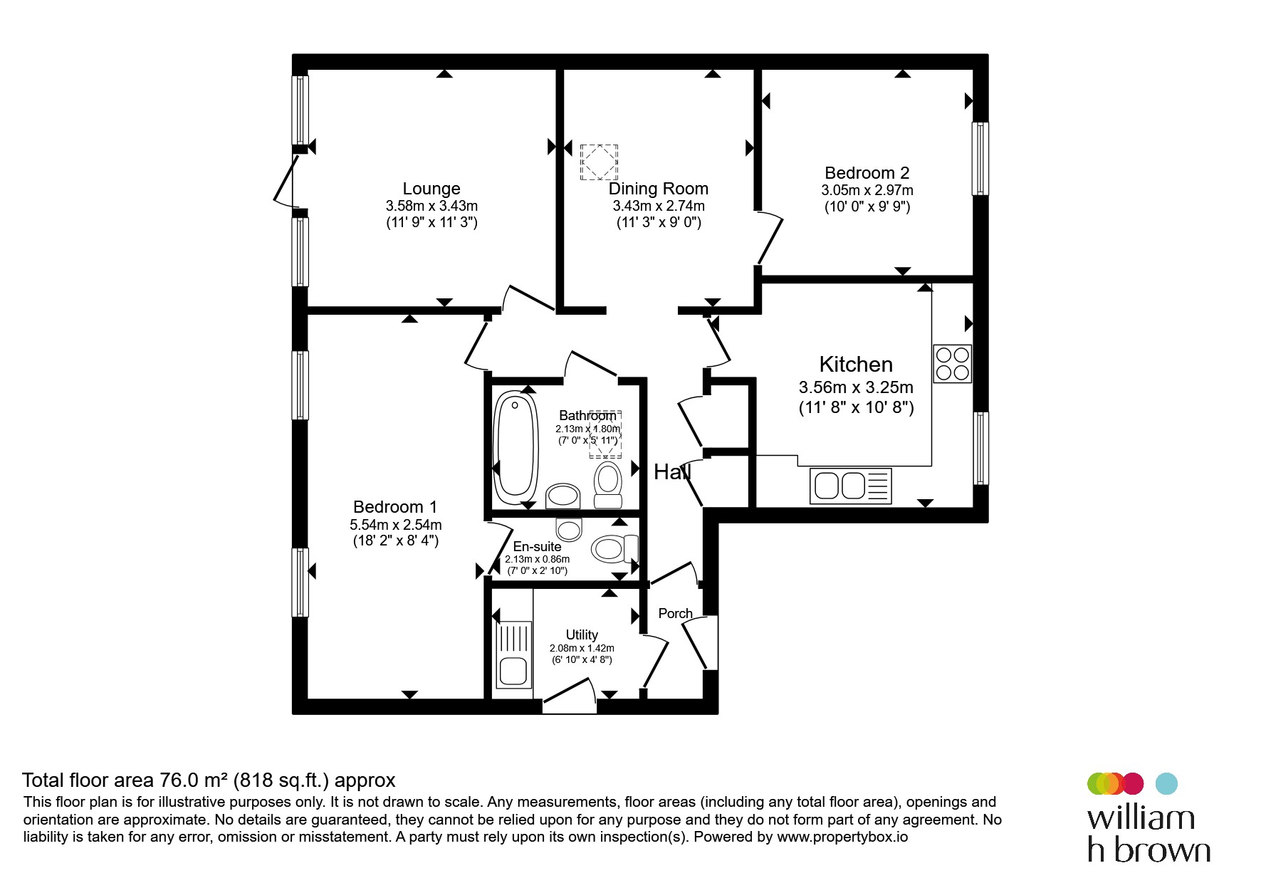 11, Willow Road, Downham Market floorplan