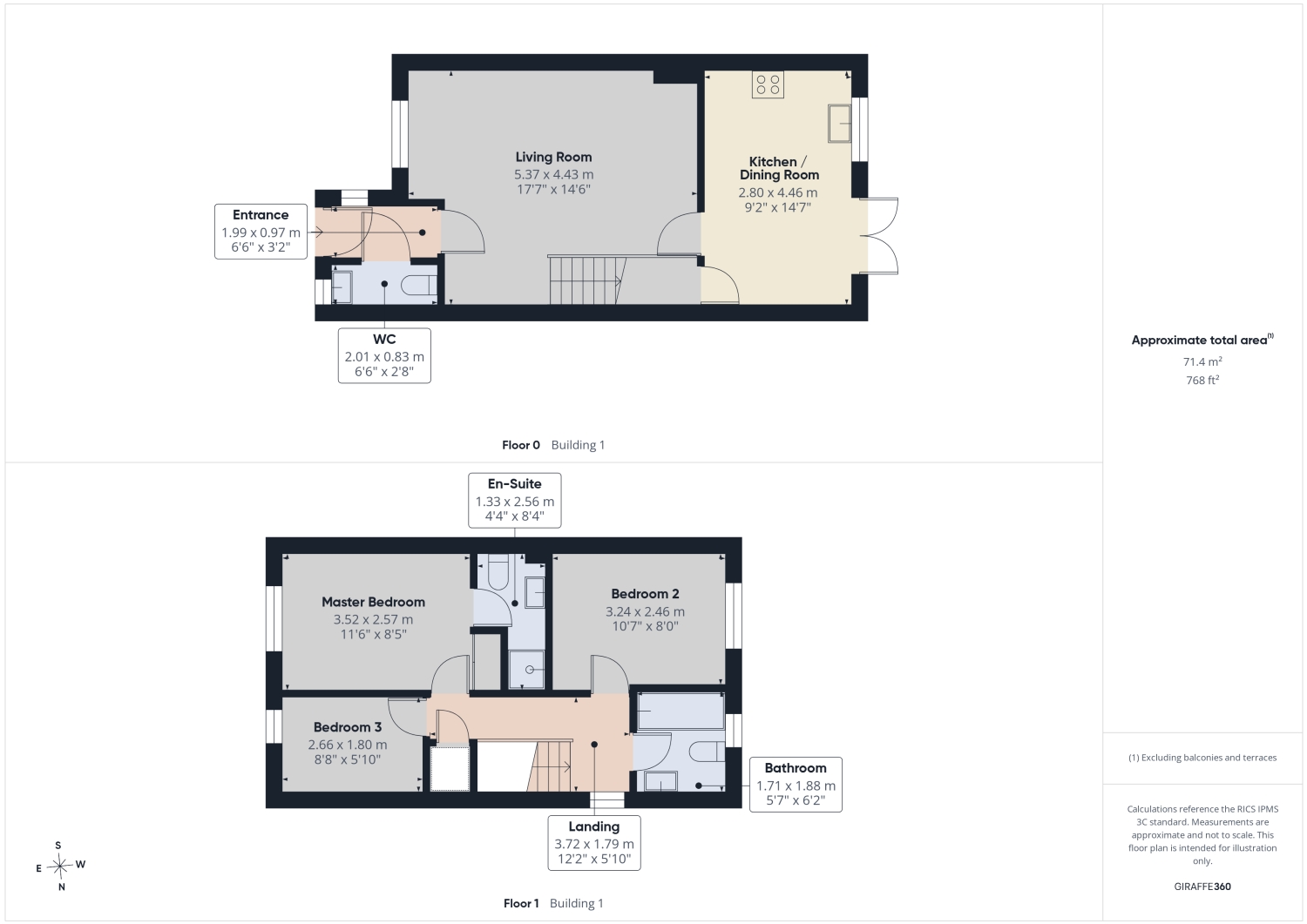 4, MOAT HOUSE WAY, DONCASTER floorplan