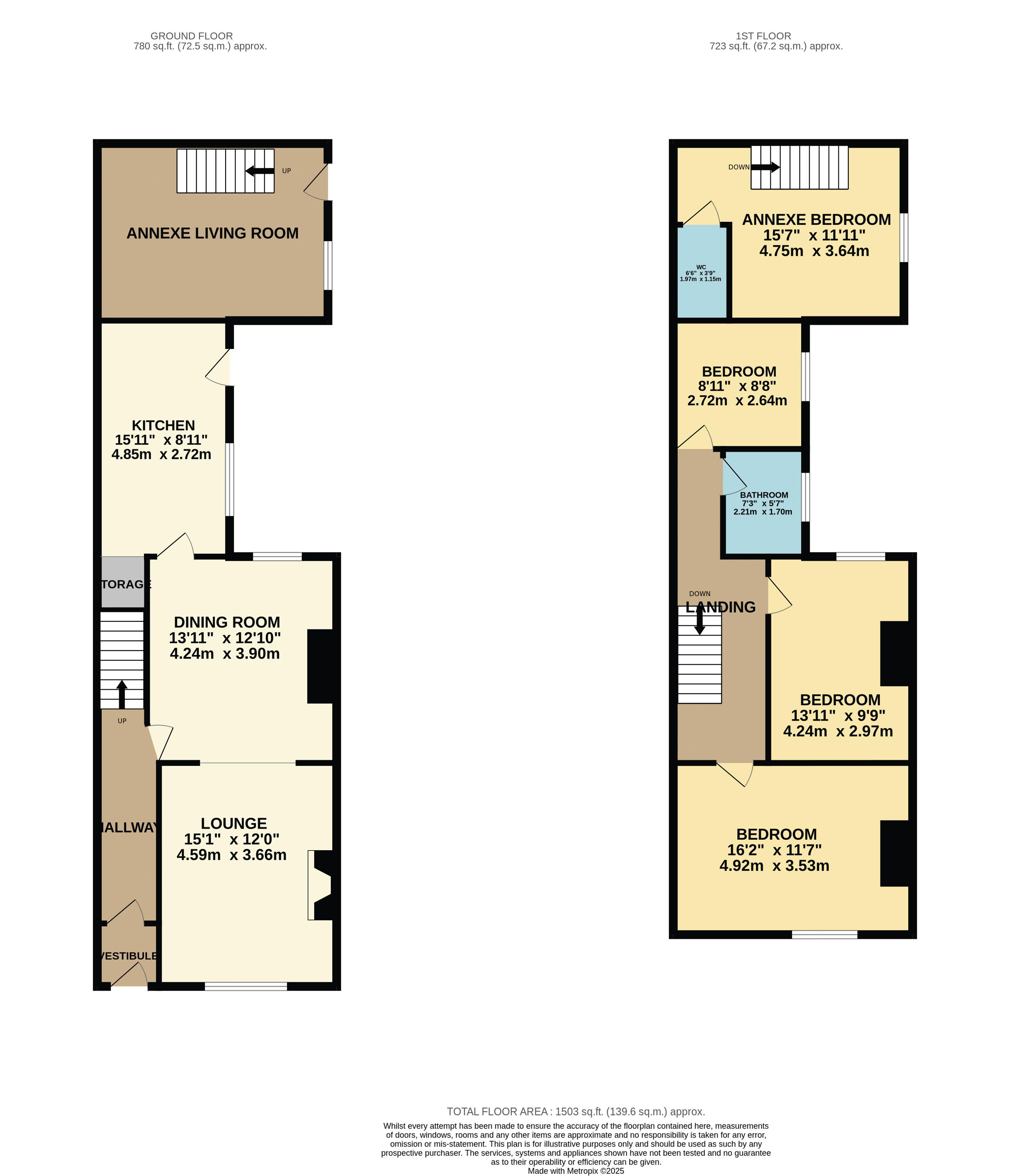 18, Park Road, Wigan floorplan