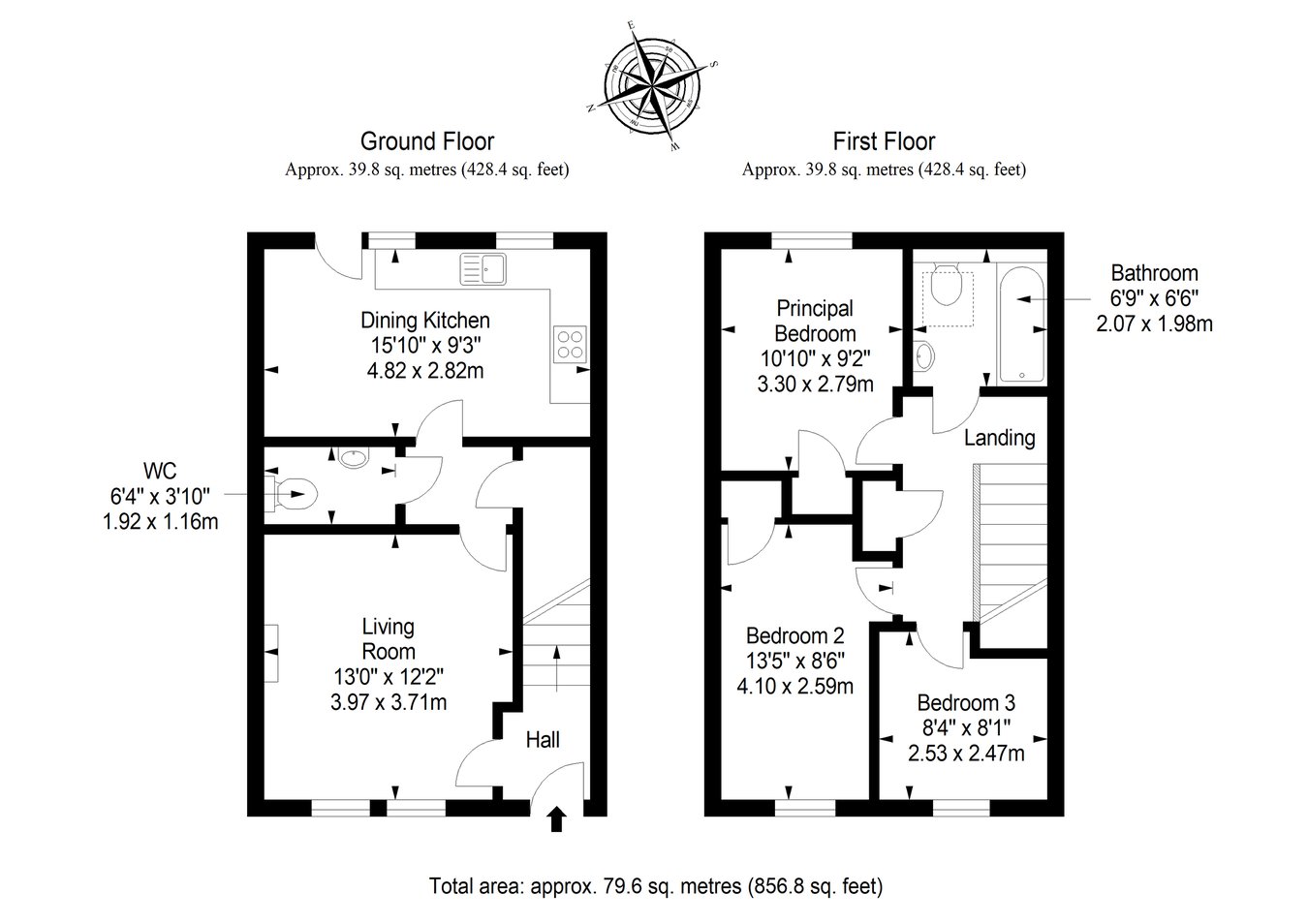 61, Younger Gardens, St Andrews floorplan