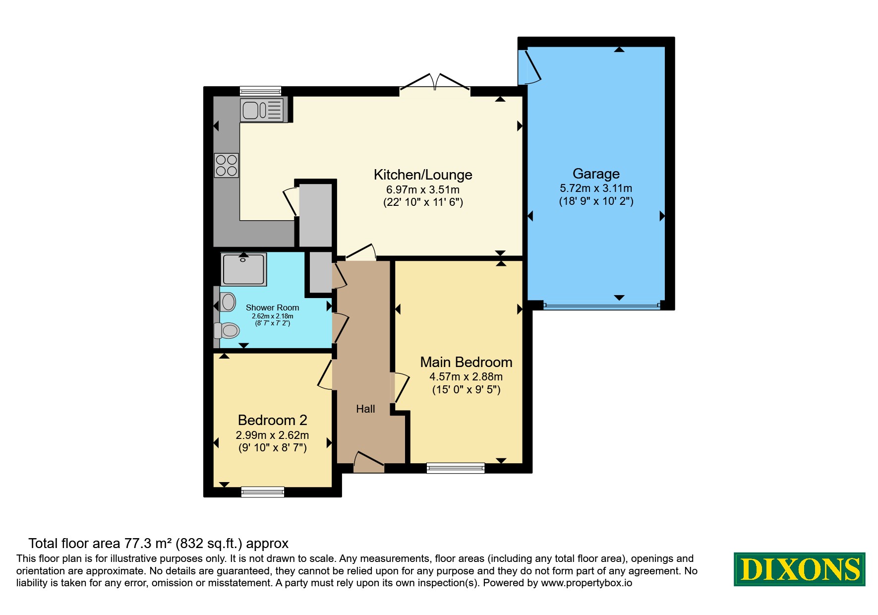 24, Chestnut Road, Lichfield floorplan