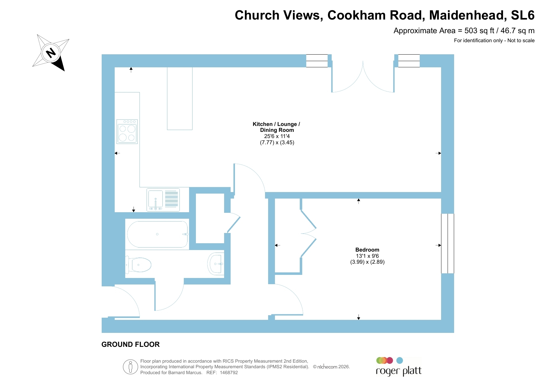 4, Church Views, Maidenhead floorplan