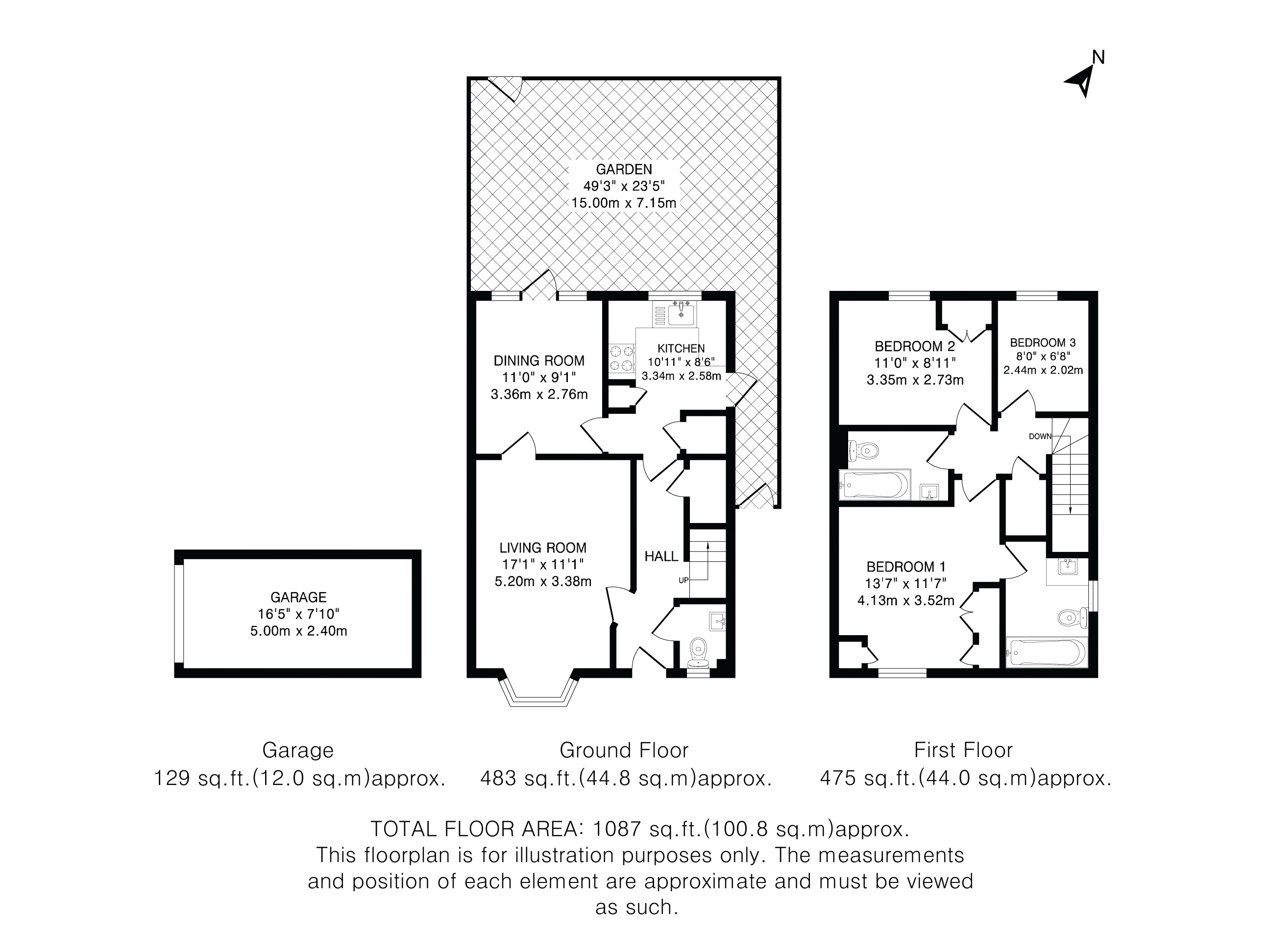 Longcroft Lane, Hertfordshire floorplan