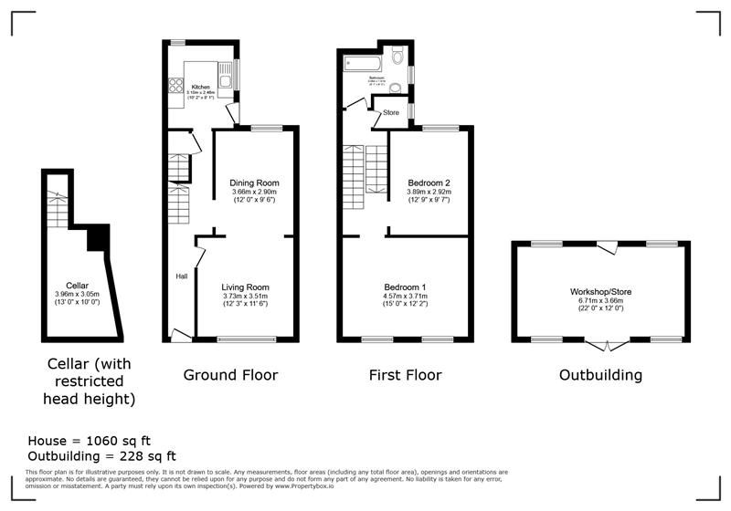 13, Park Terrace West, Horsham floorplan