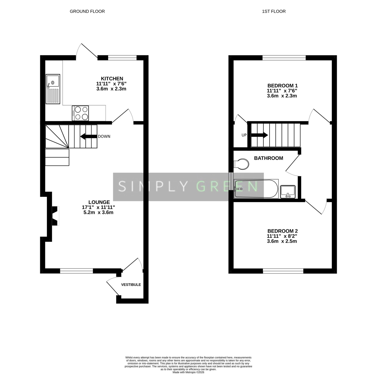 8, Luxton Road, Newton Abbot floorplan