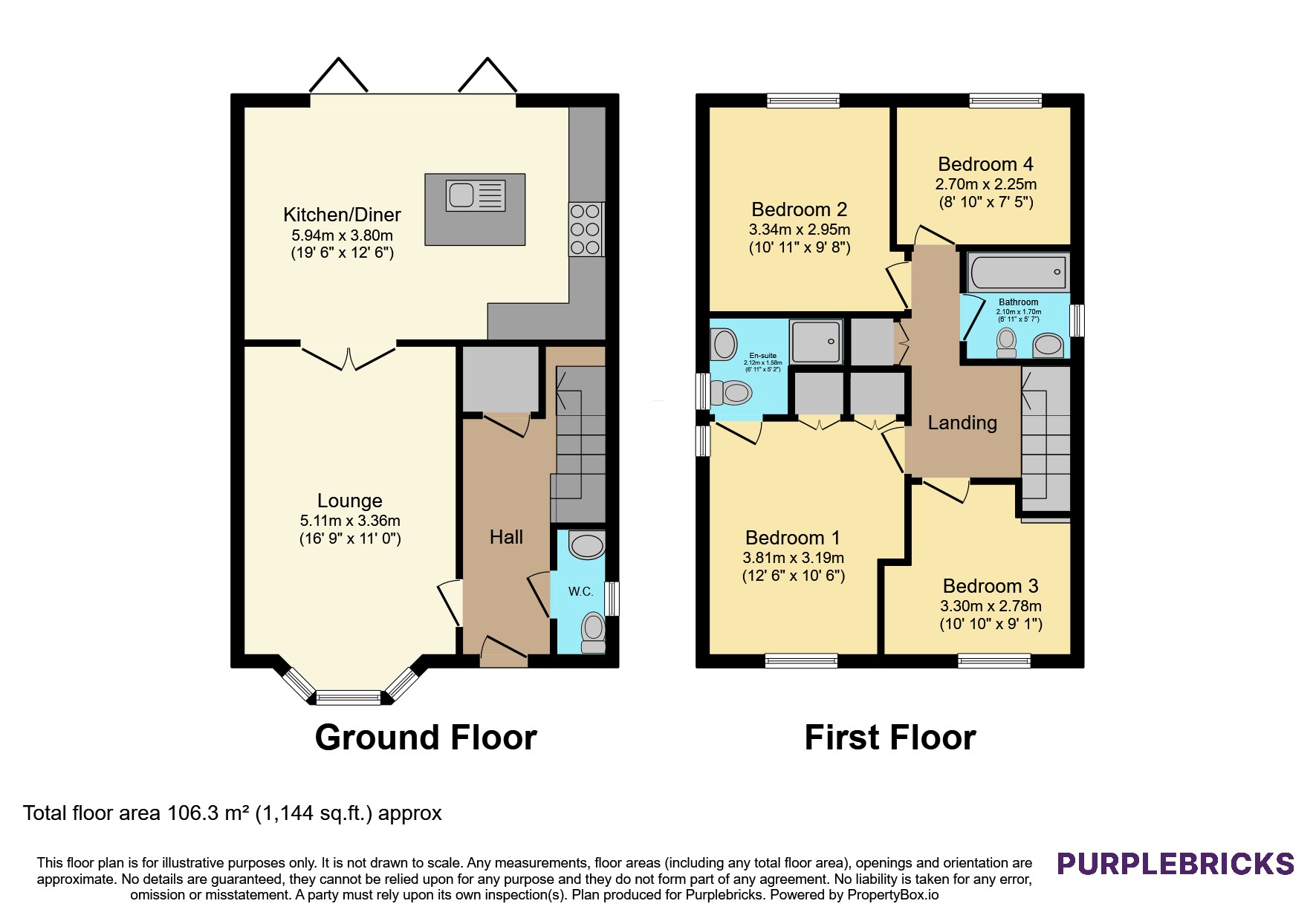 4, Millstream Way, Liverpool floorplan