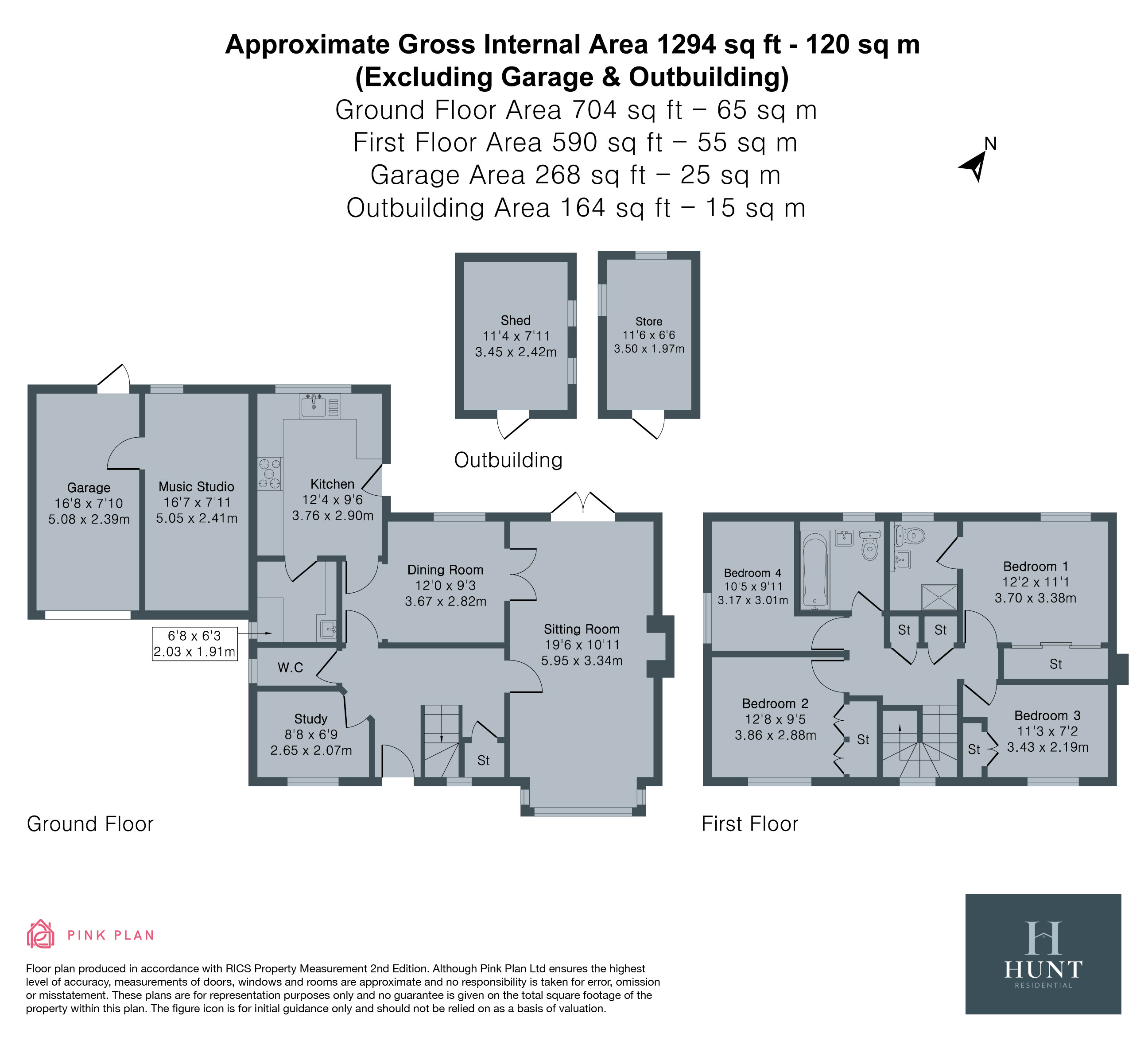 12, Hunt Road, Oxfordshire floorplan