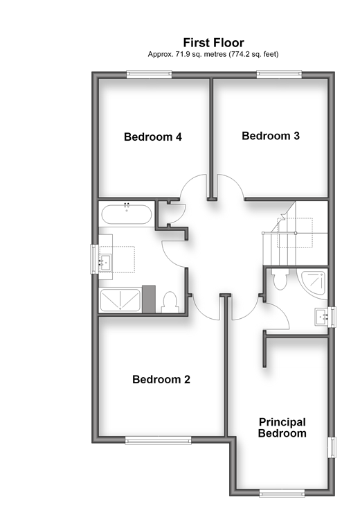 The Street Petham, Canterbury floorplan