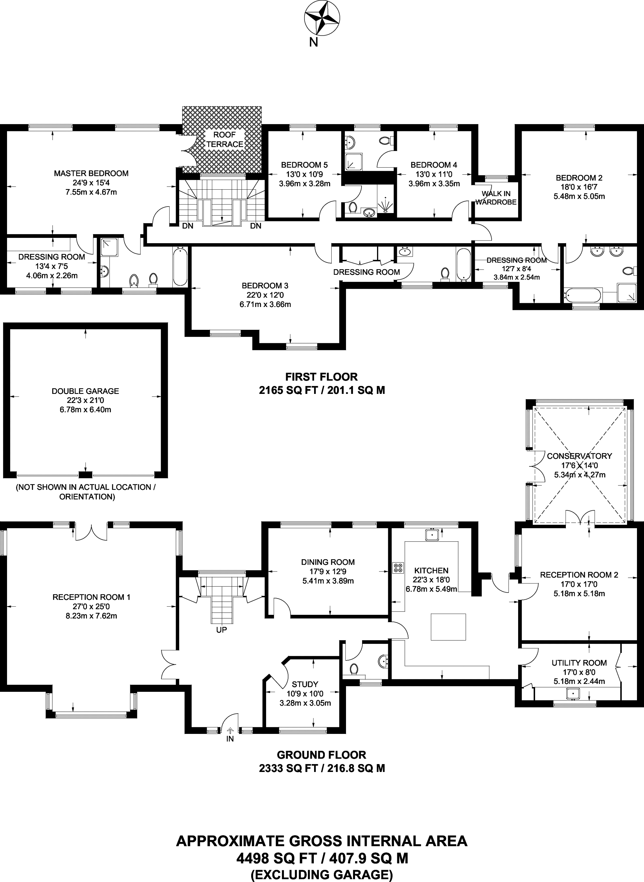 5 Bedrooms Detached house to rent in Wentworth Drive, Virginia Water GU25