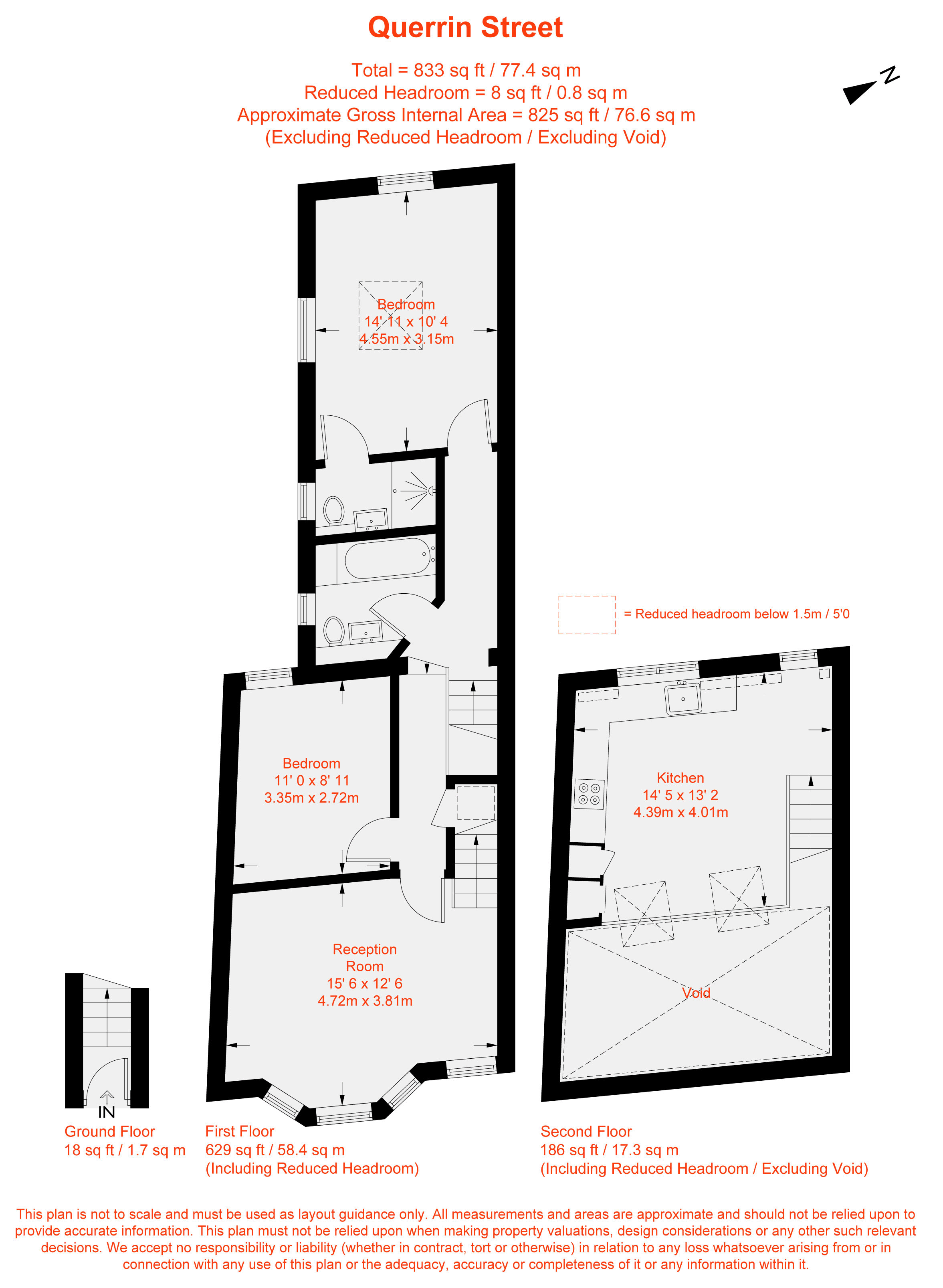 Querrin Street, London floorplan