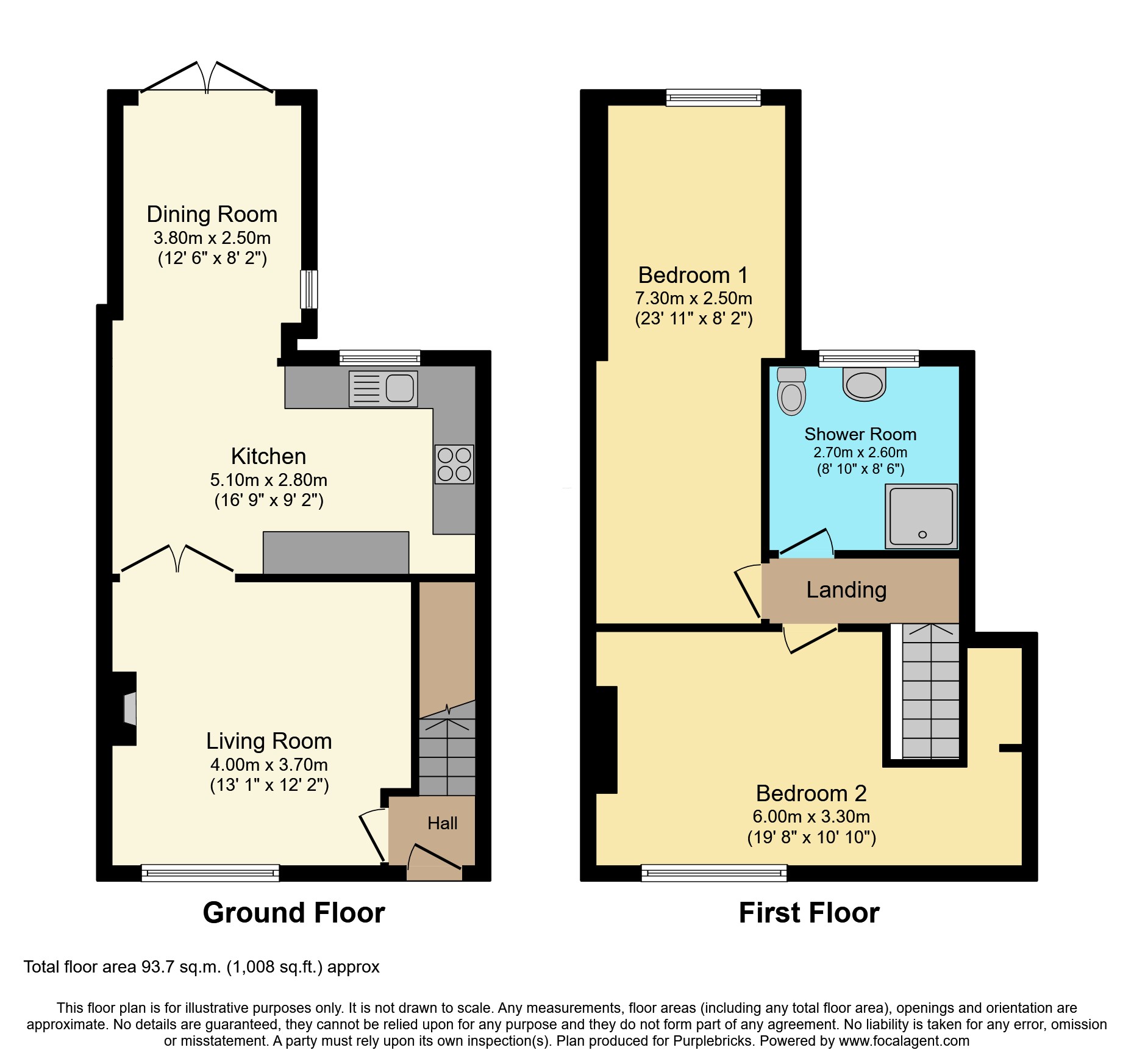 30, Roscoe Crescent, Runcorn floorplan