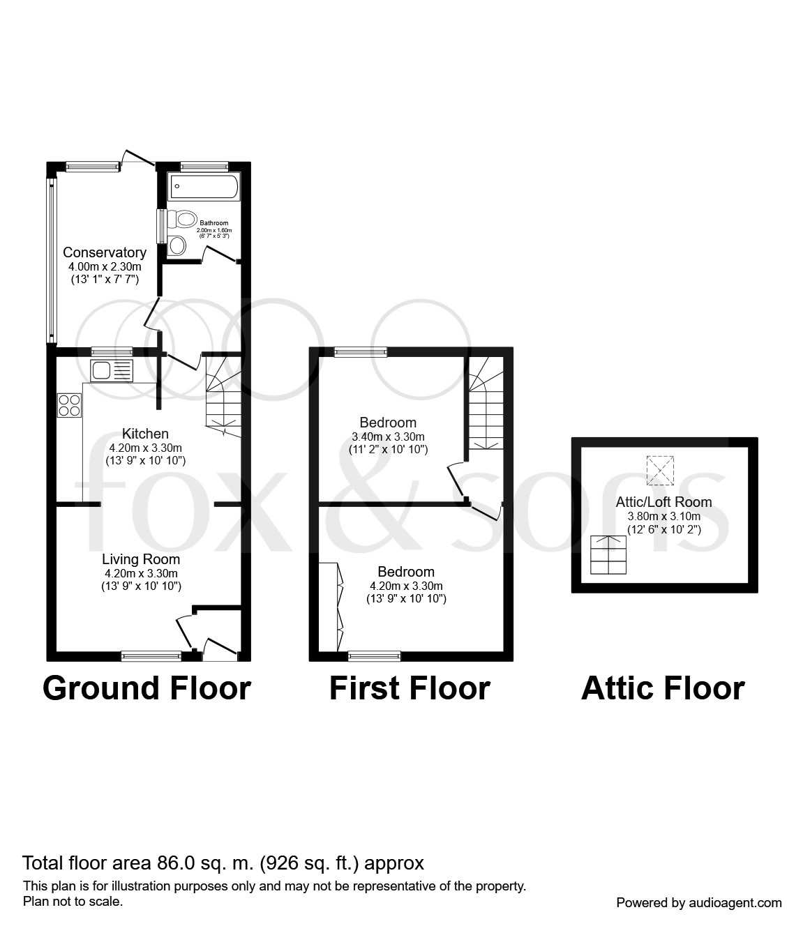 2 Bedrooms Terraced house for sale in Hanover Terrace, Brighton BN2