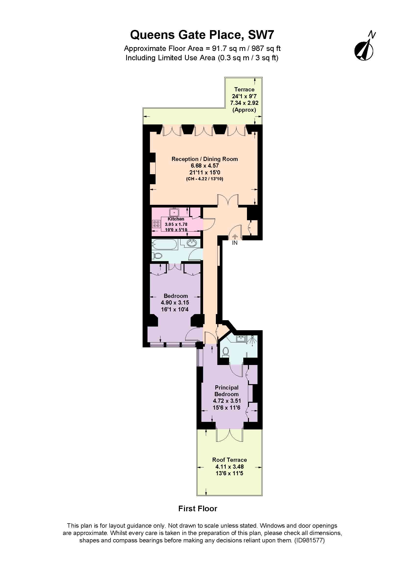 21, Queen's Gate Place, South Kensington floorplan