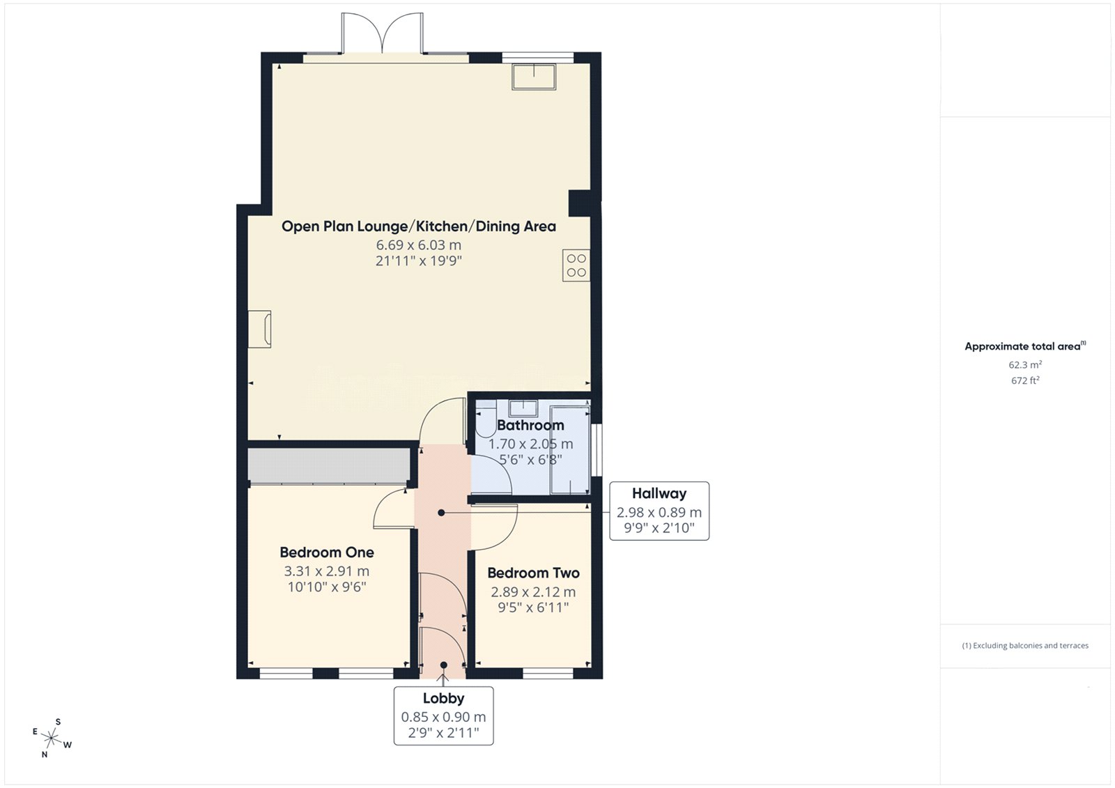 11, Falcon Way, Tyne and Wear floorplan
