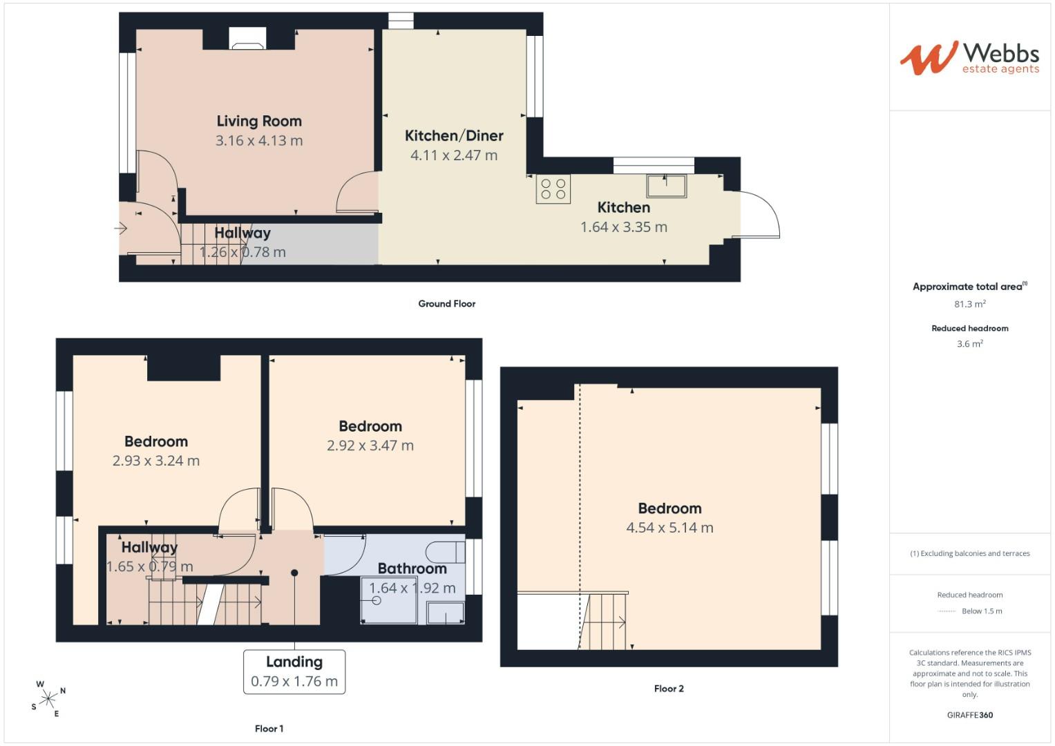 King Charles Avenue, Walsall floorplan