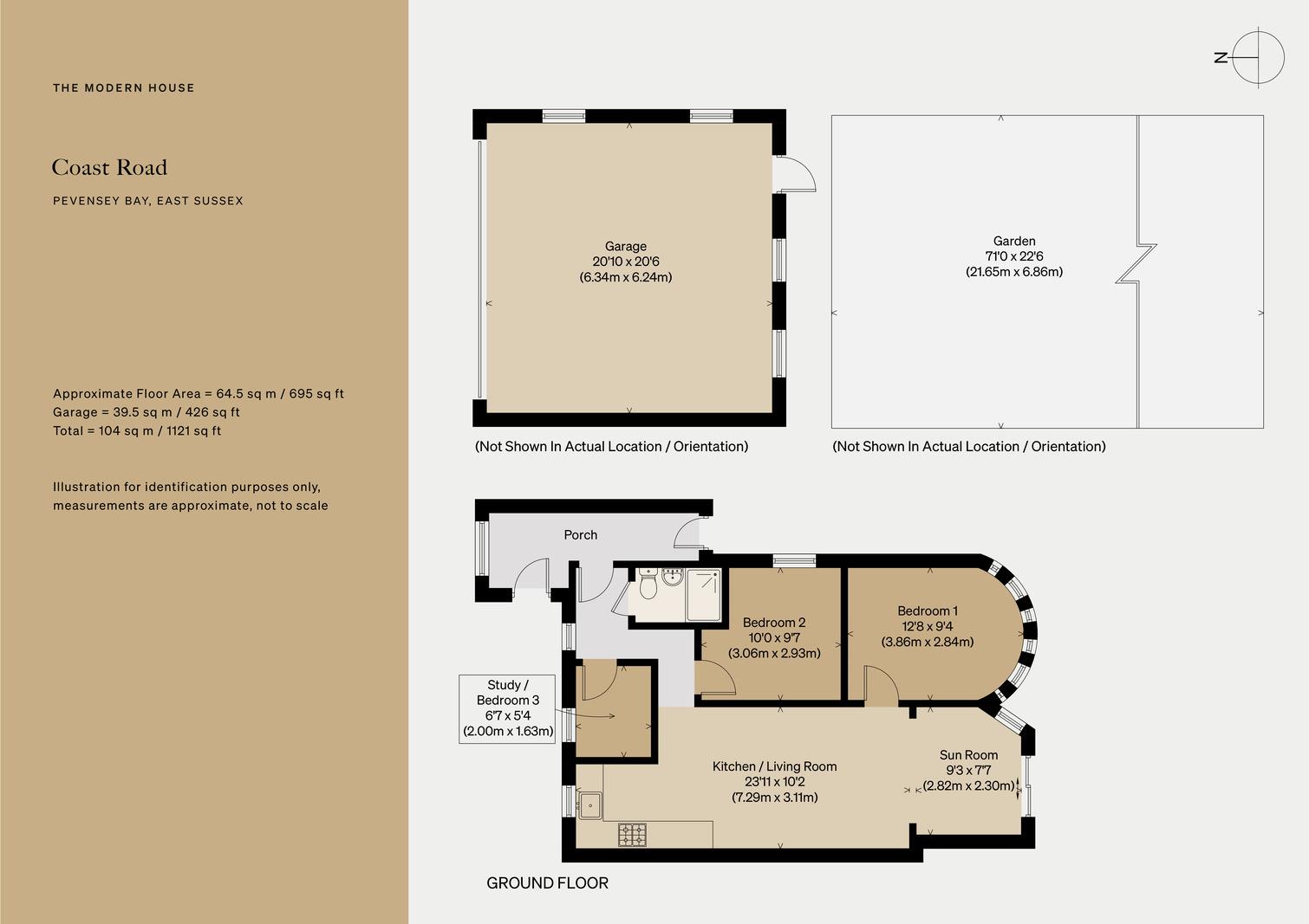 The Vistas, 306 Coast Road, Pevensey Bay floorplan