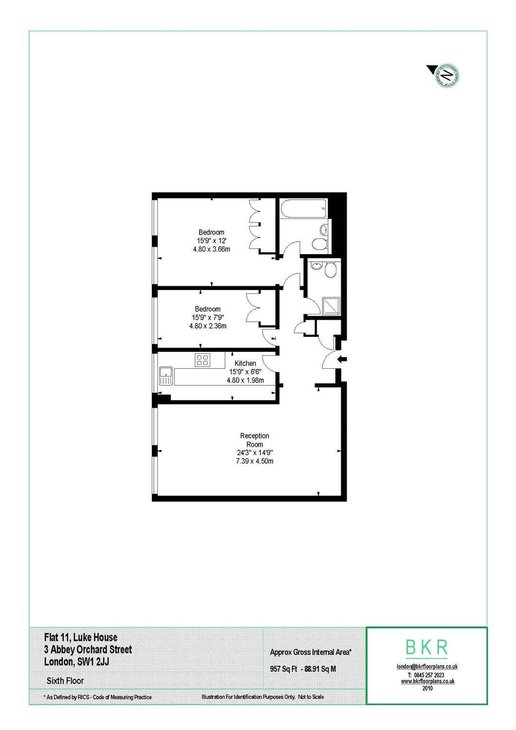 2 Bedrooms Flat to rent in Luke House, 3 Abbey Orchard Street, London SW1P