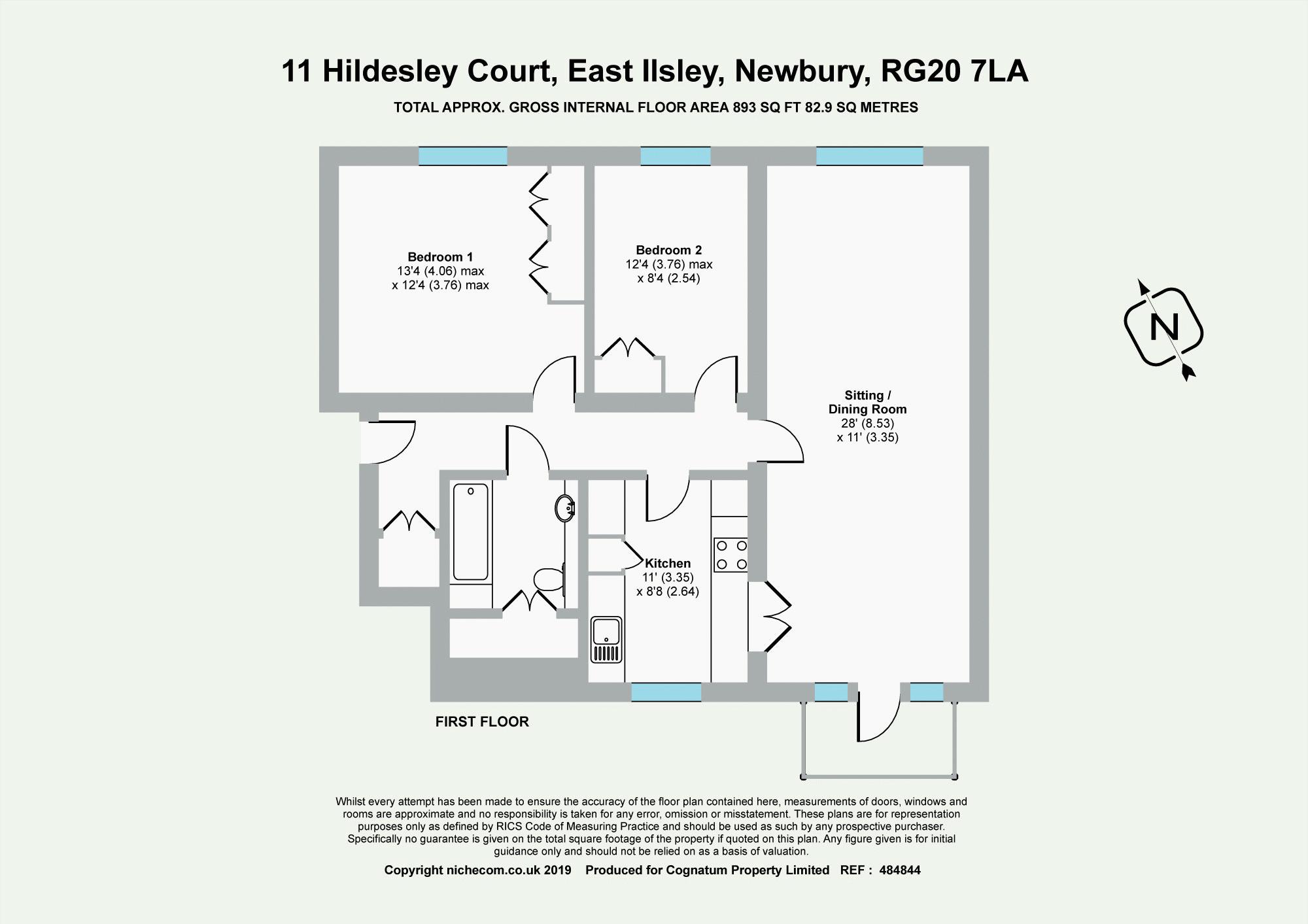 2 Bedrooms  for sale in Hildesley Court, East Ilsley, Newbury RG20