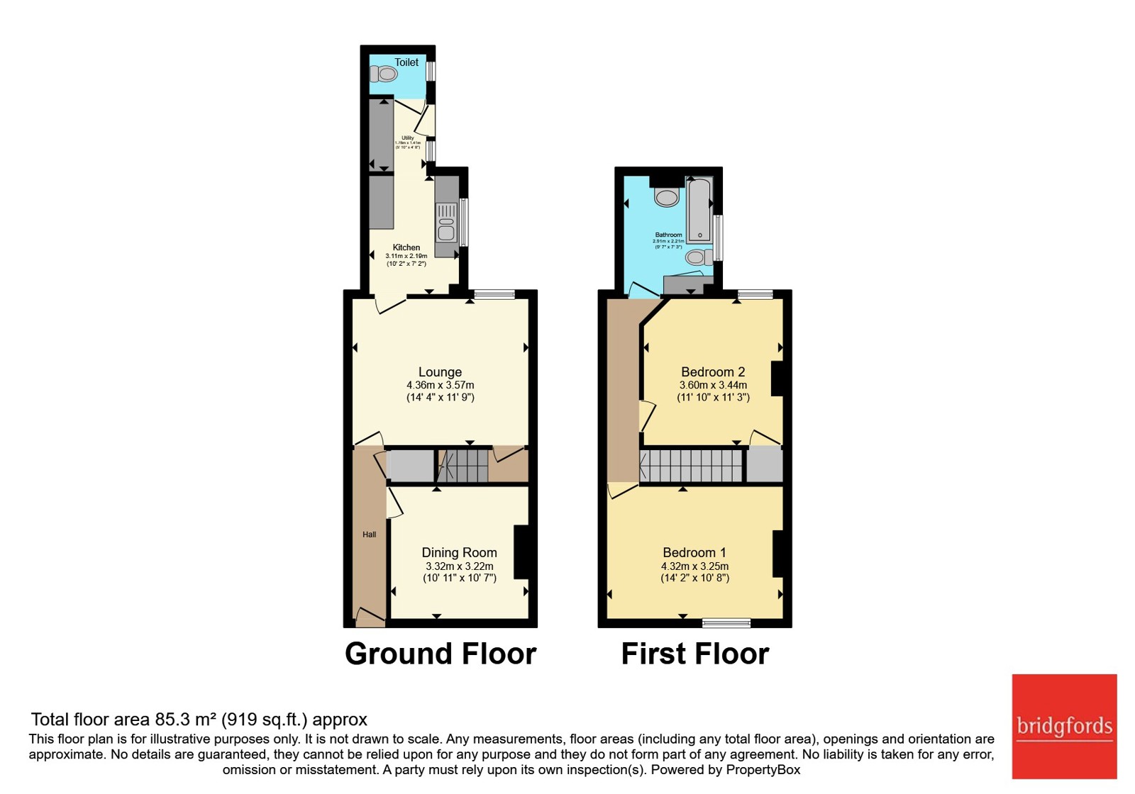 30, Taylor Street, Staffordshire floorplan