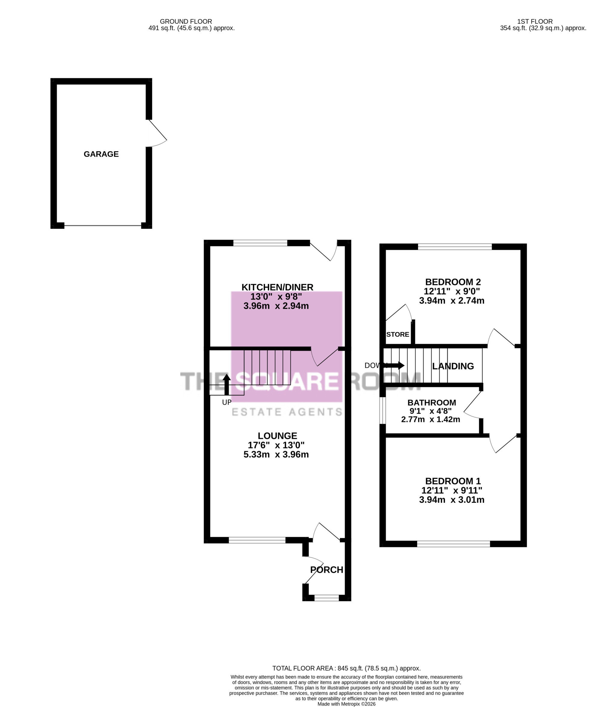 Beeston Avenue, Carleton floorplan