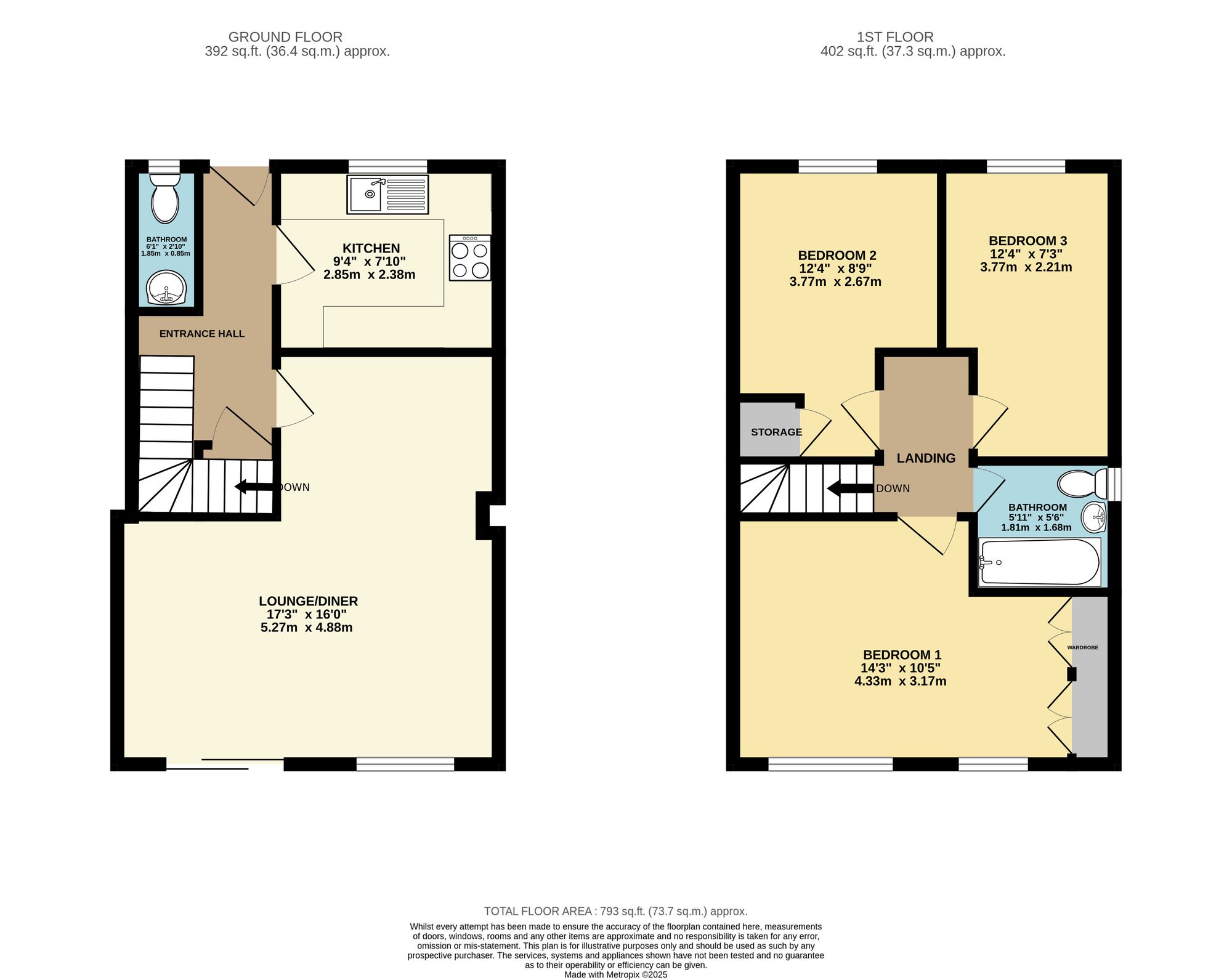 12 Anatase Close, Sittingbourne floorplan