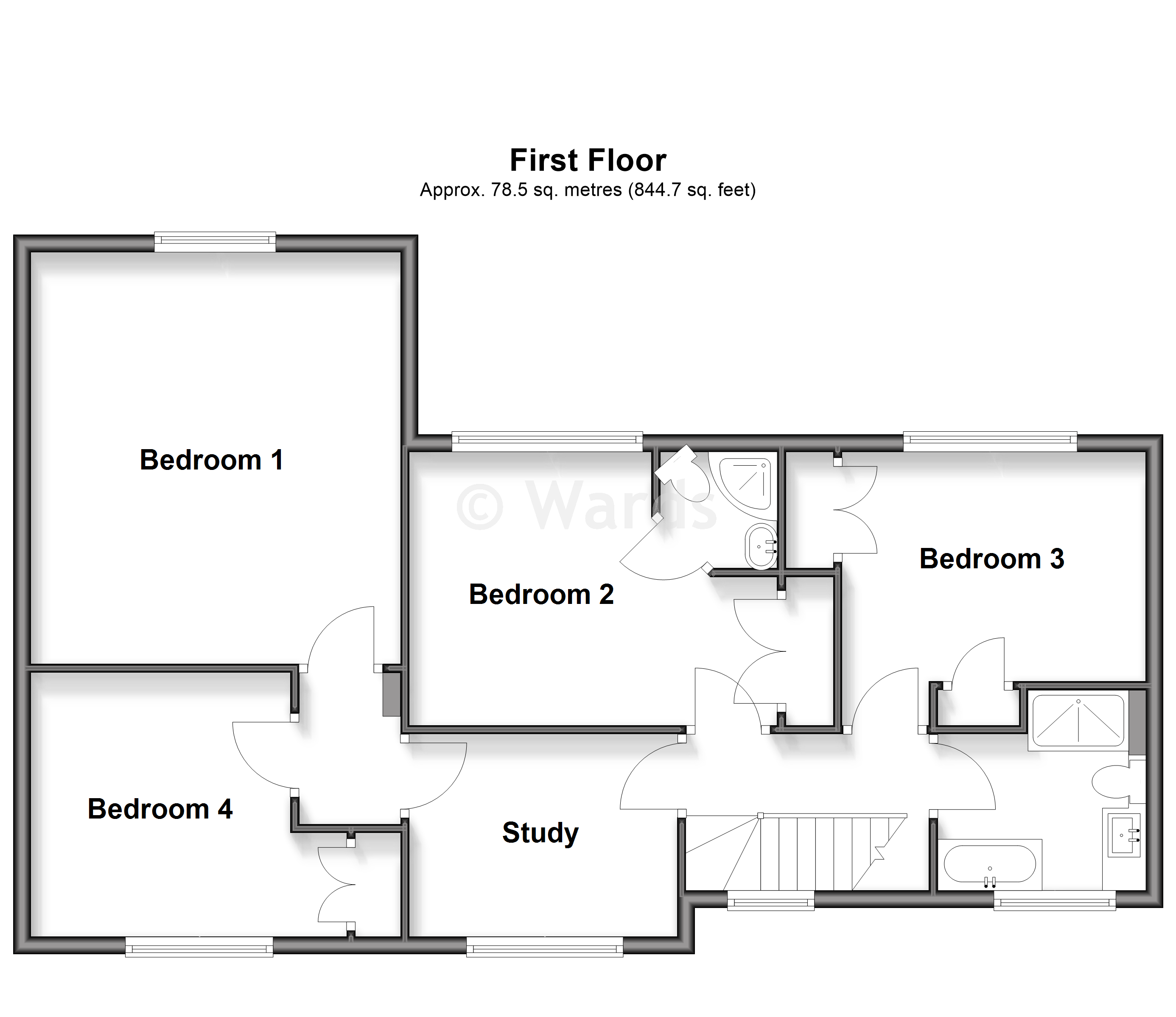 1, Manwood Close, Sittingbourne floorplan