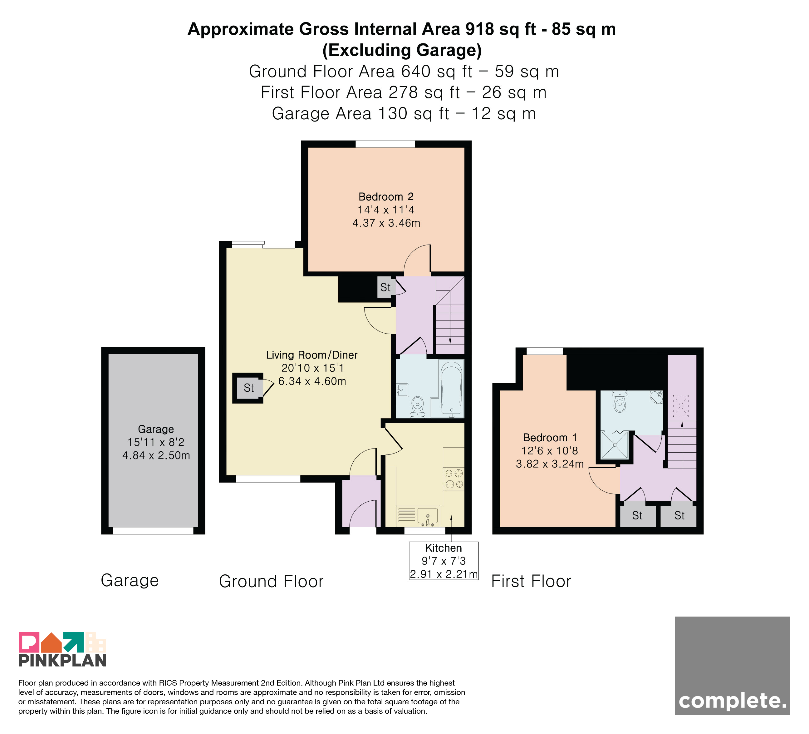 7, Longmeadow, Exeter floorplan