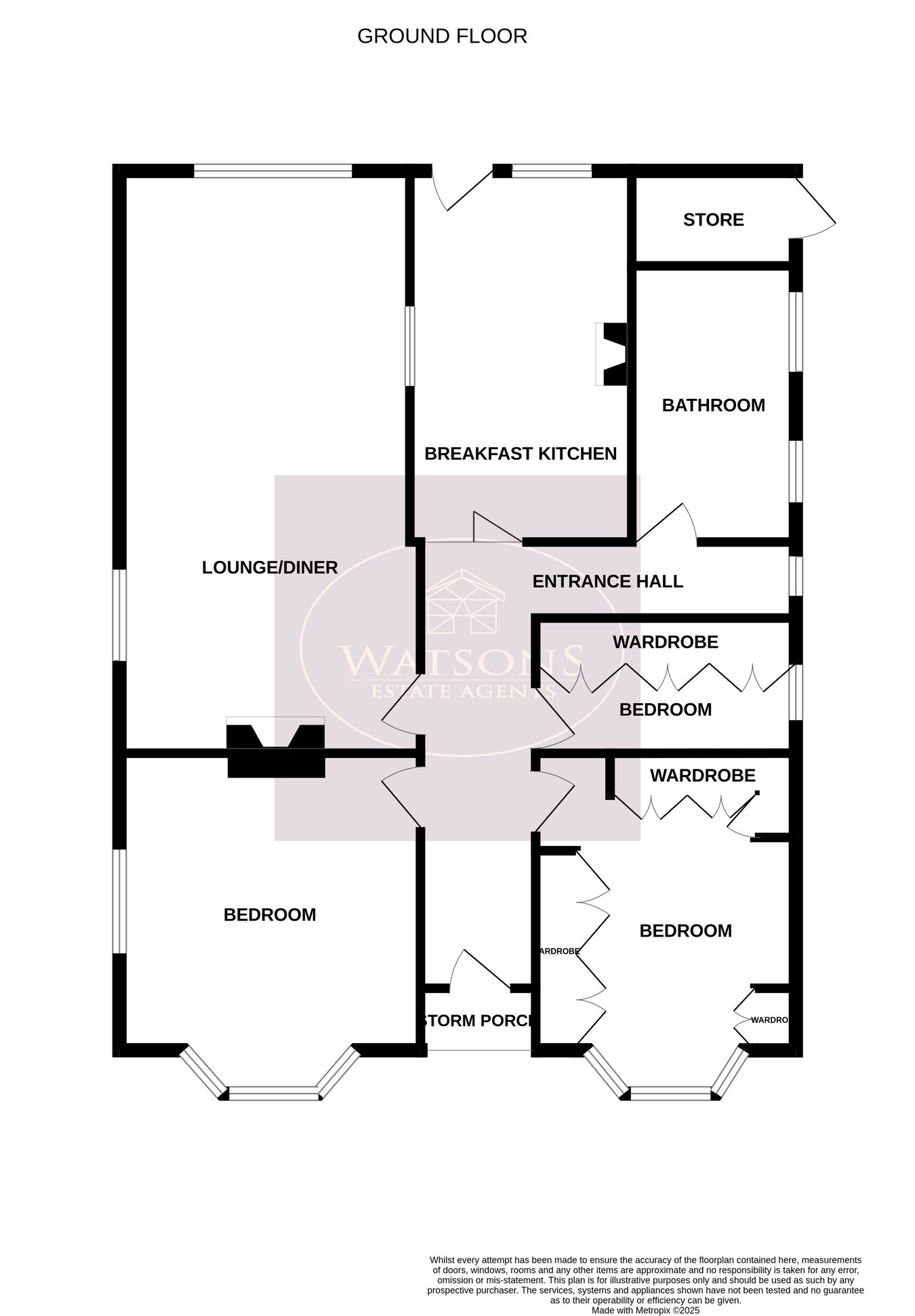 147, Newthorpe Common, Nottingham floorplan