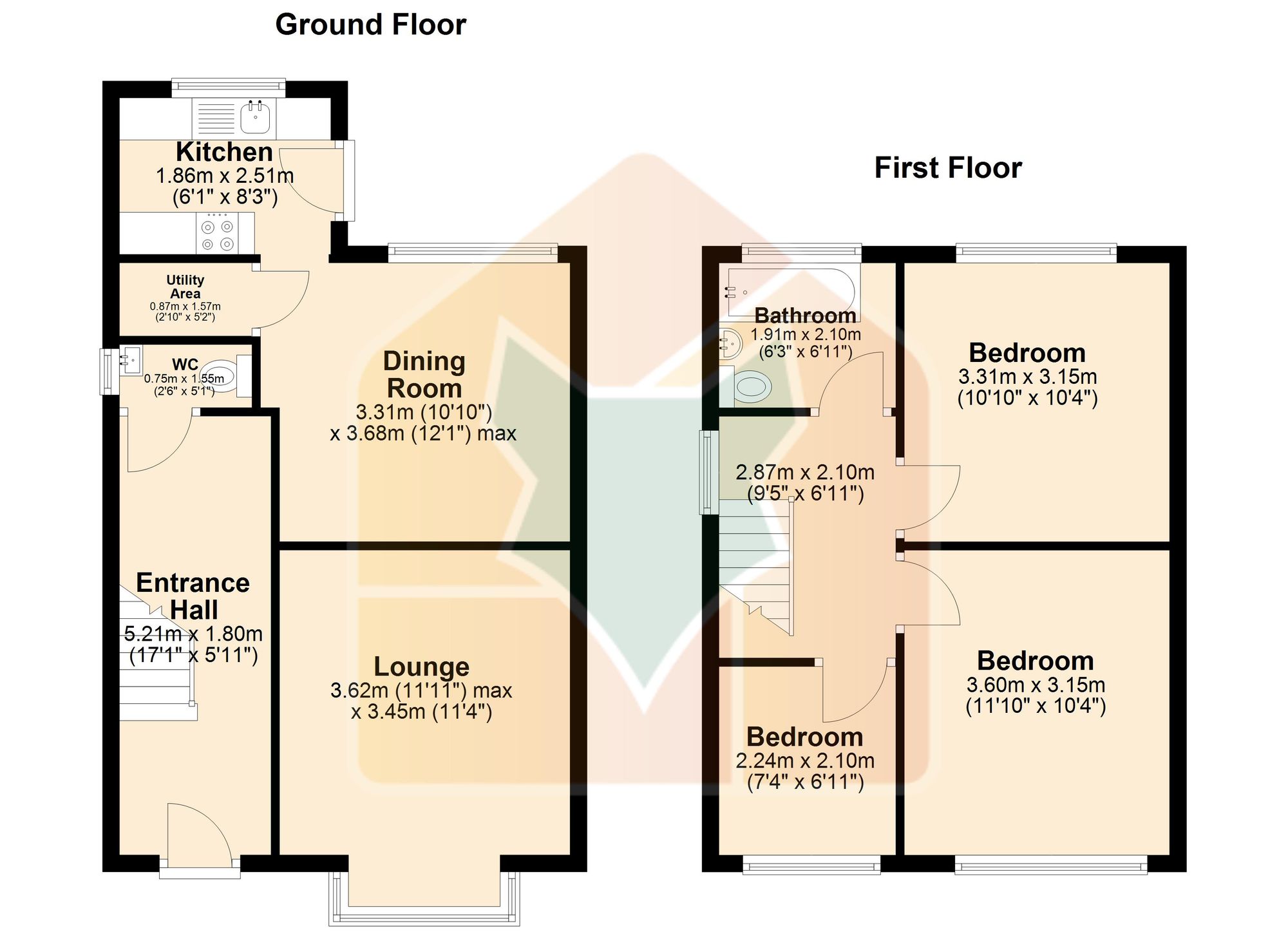 36 Brandon Road, Scunthorpe floorplan