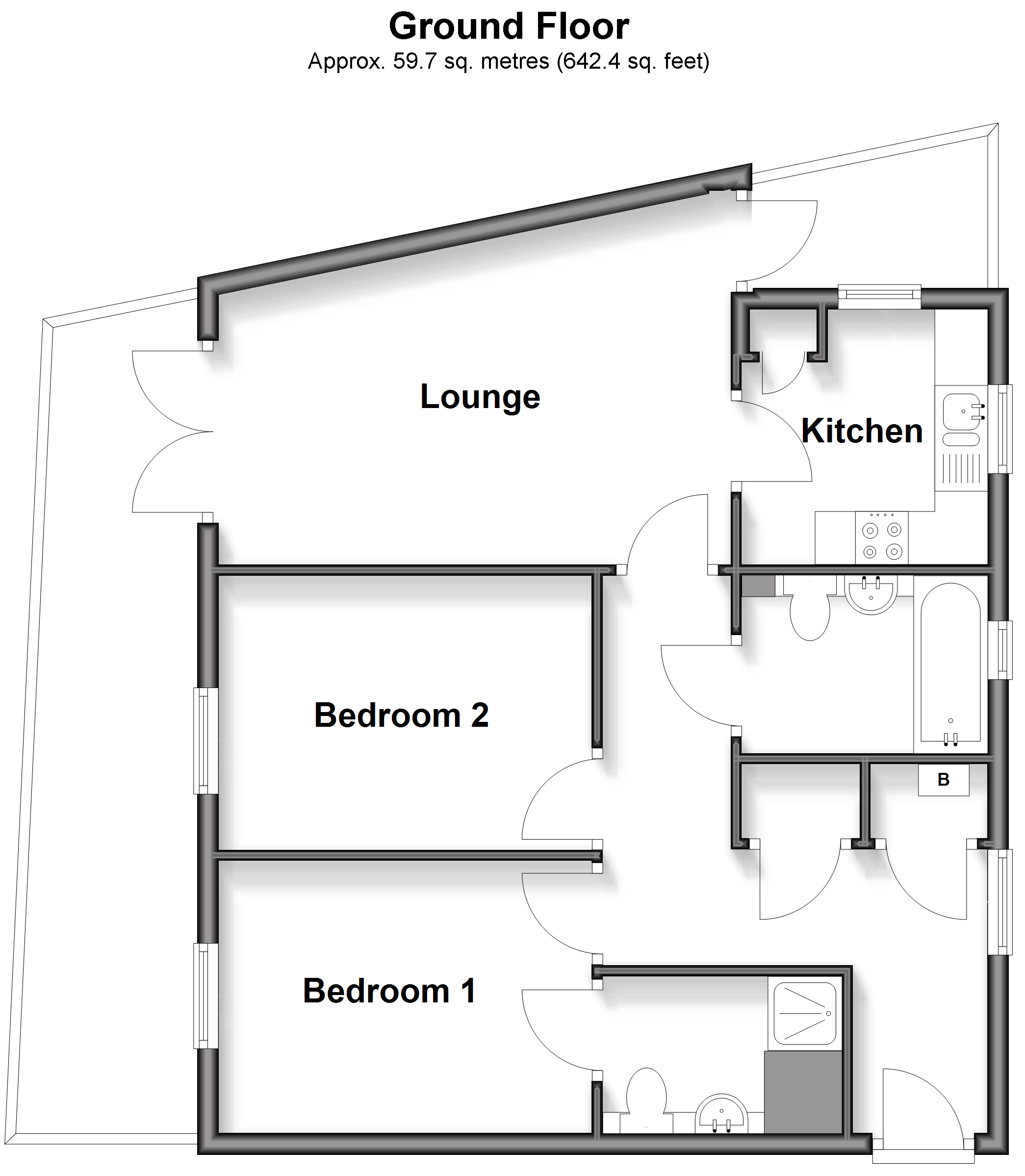 1, Adams Drive, Ashford floorplan