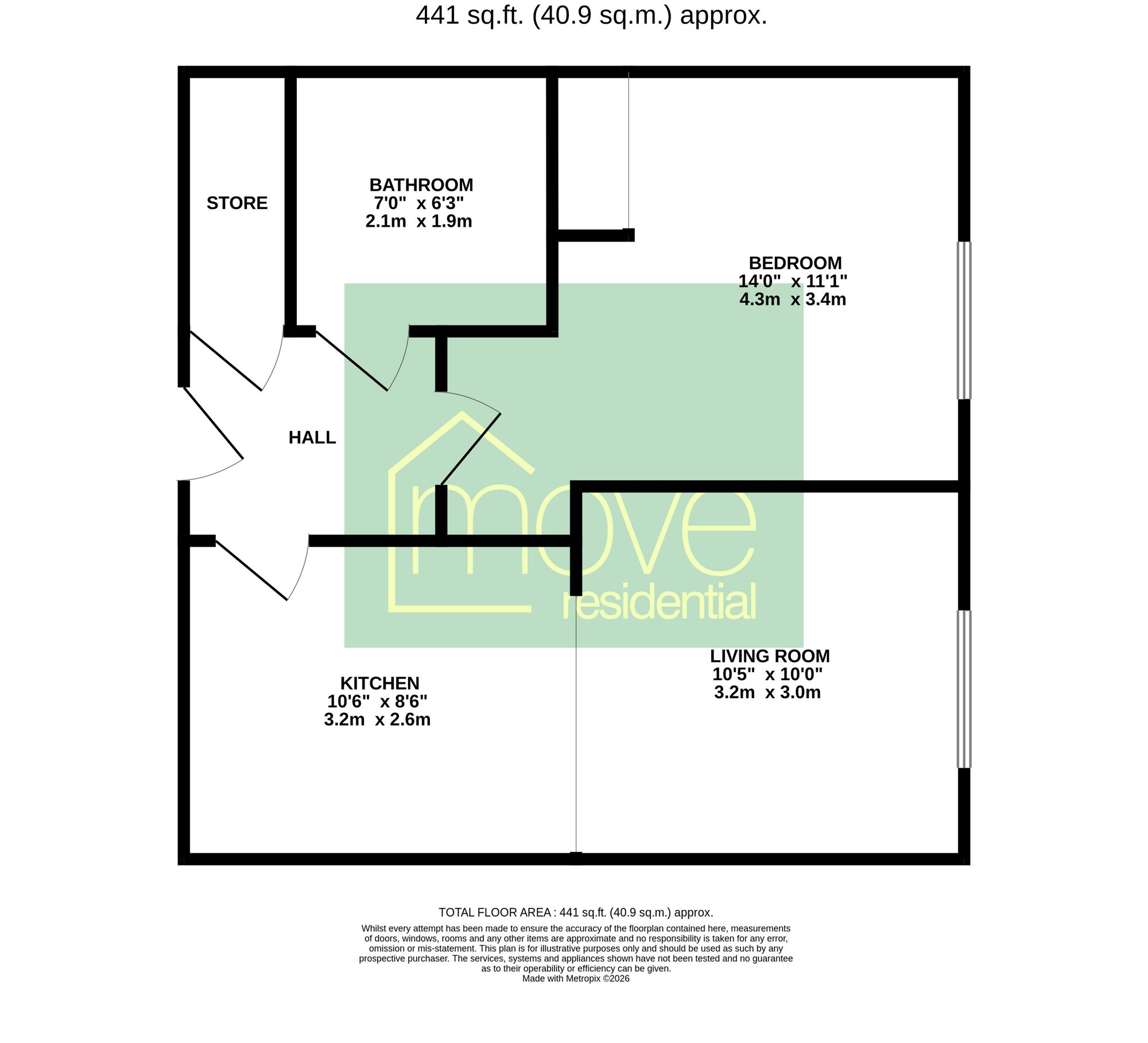 Apt 1008, 8 Crump Street, Liverpool floorplan