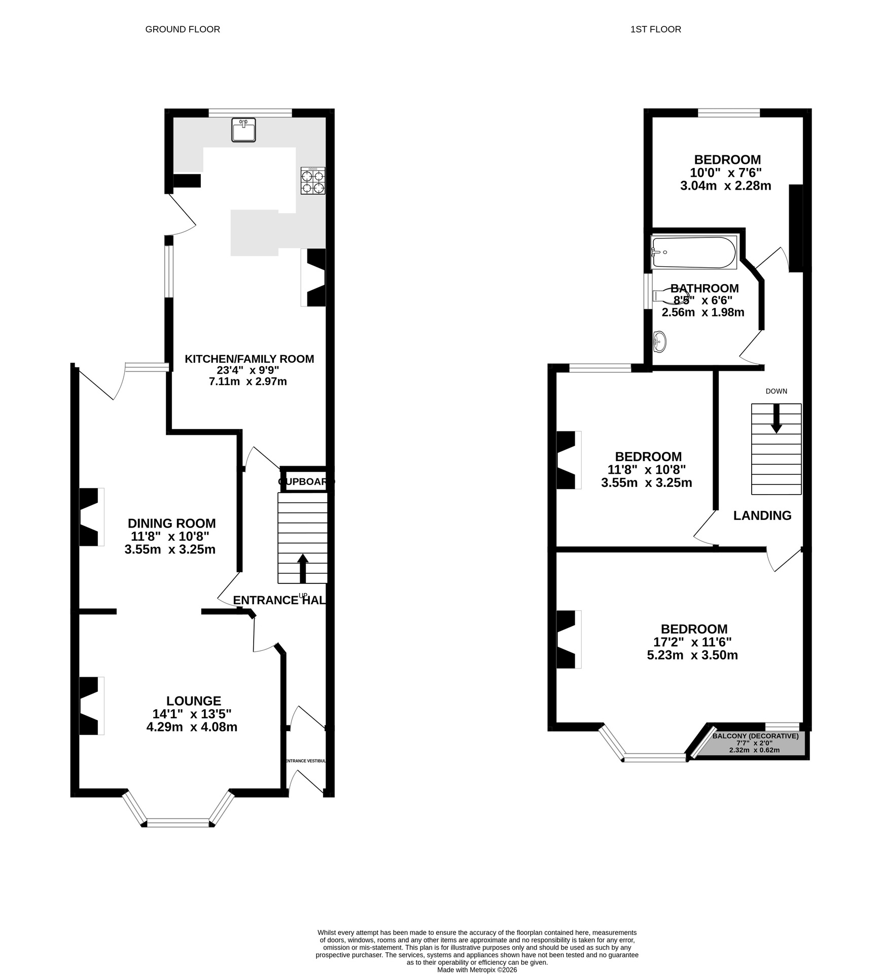 Carleton, 3 Severn Road, Bristol floorplan
