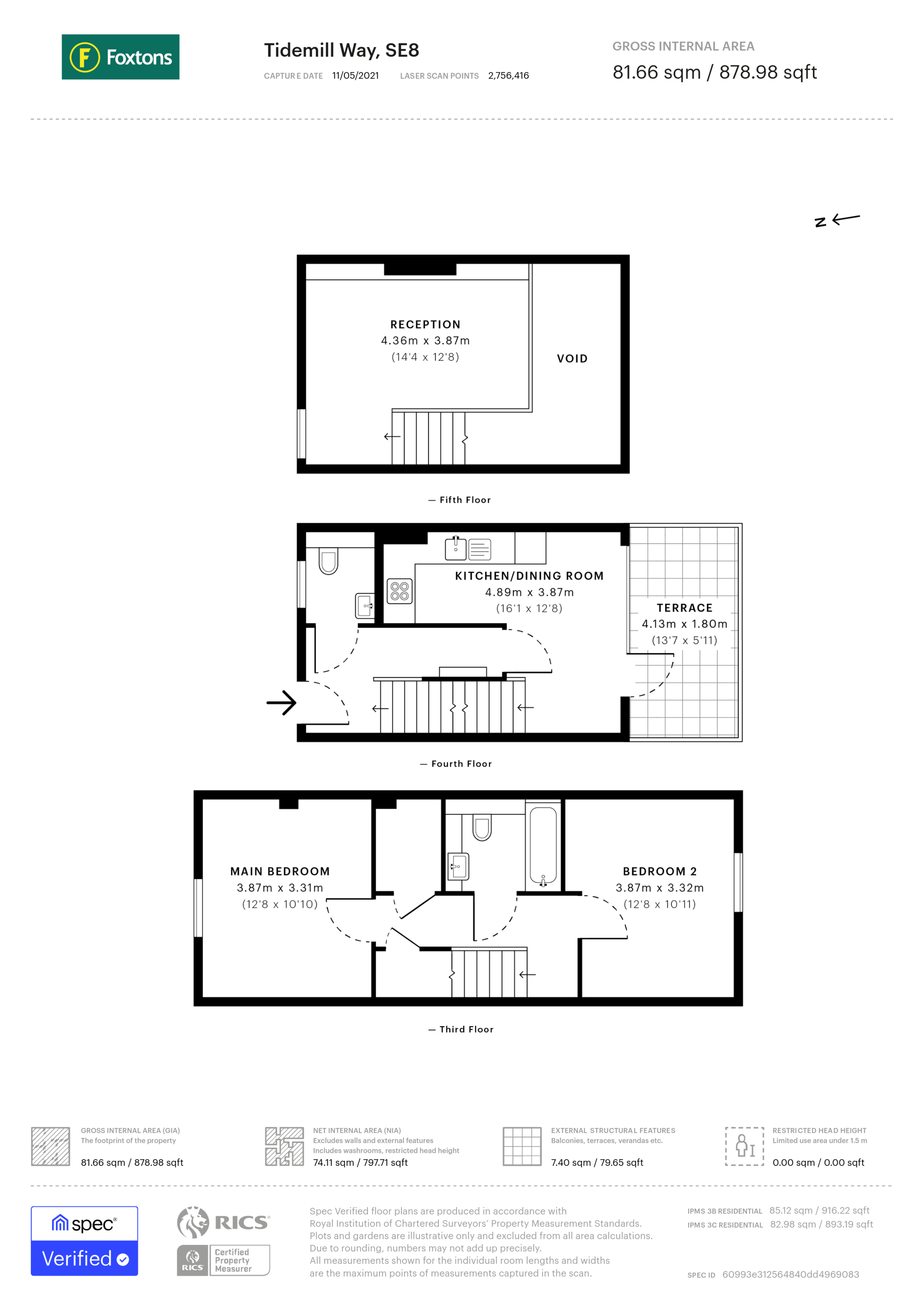 Tidemill Way, Deptford floorplan