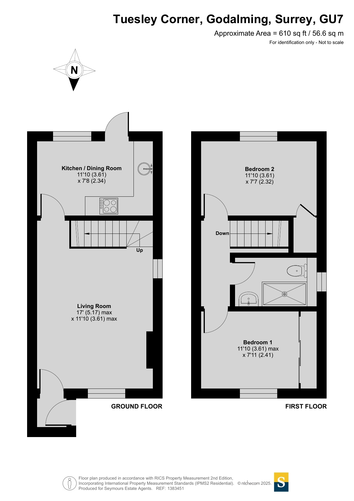 Tuesley Corner, Godalming, Surrey, GU7 floorplan