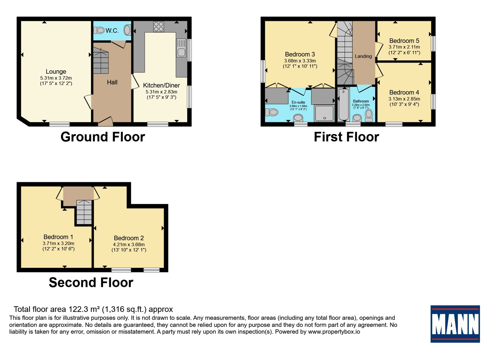 11, Gambit Way, Kent floorplan