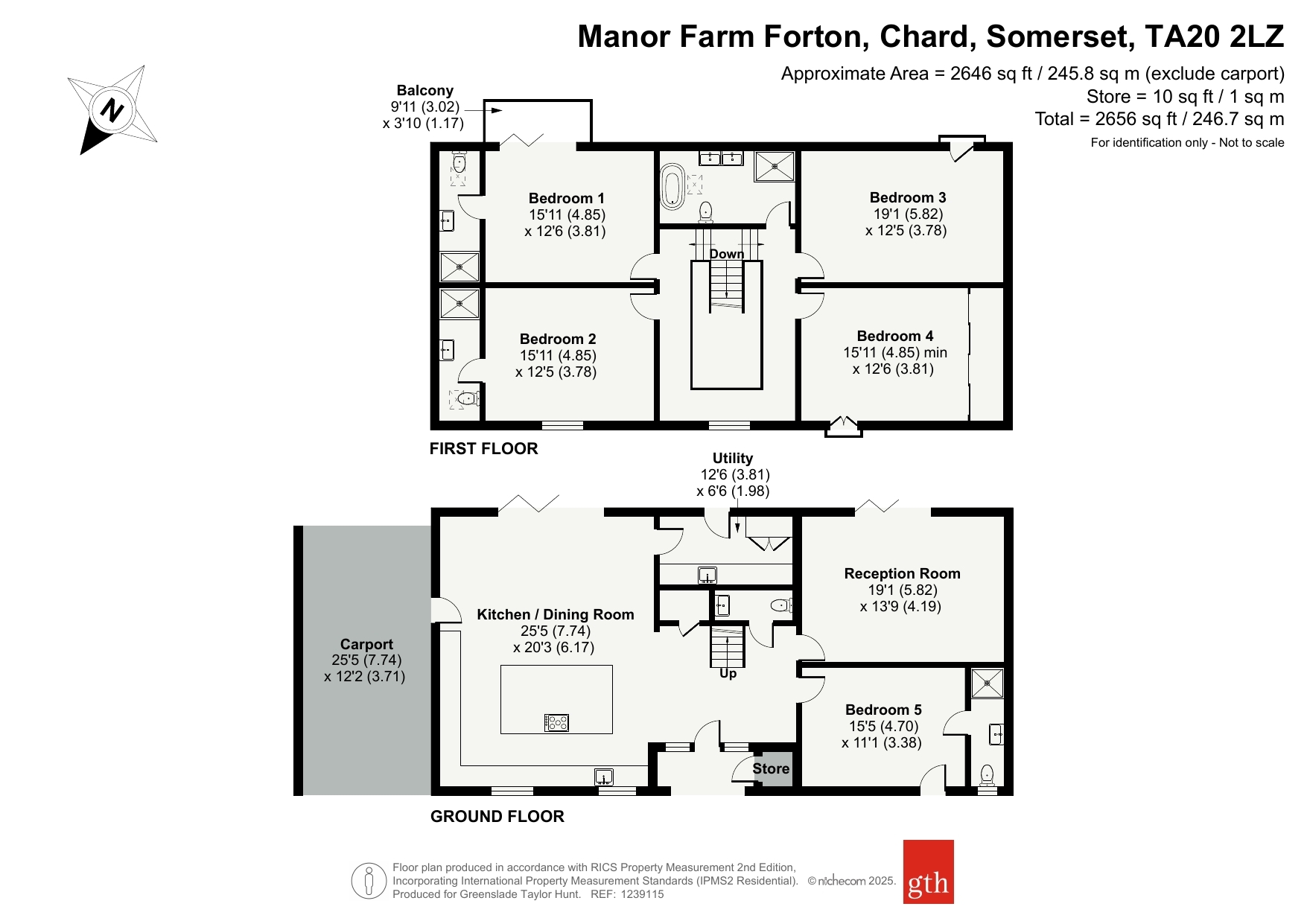 Abbey House,, Manor Farm, Chard floorplan